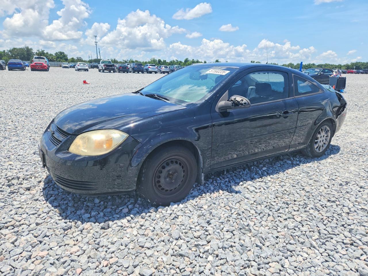 2010 Chevrolet Cobalt Ls Black vin: 1G1AA1F55A7156336