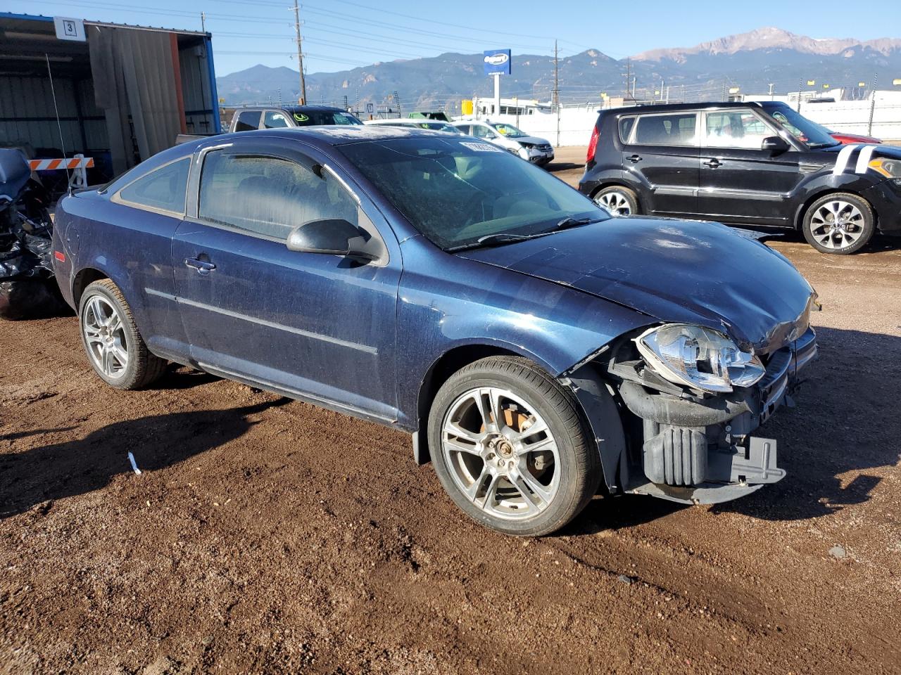 2010 Chevrolet Cobalt Ls Blue vin: 1G1AB1F52A7148322