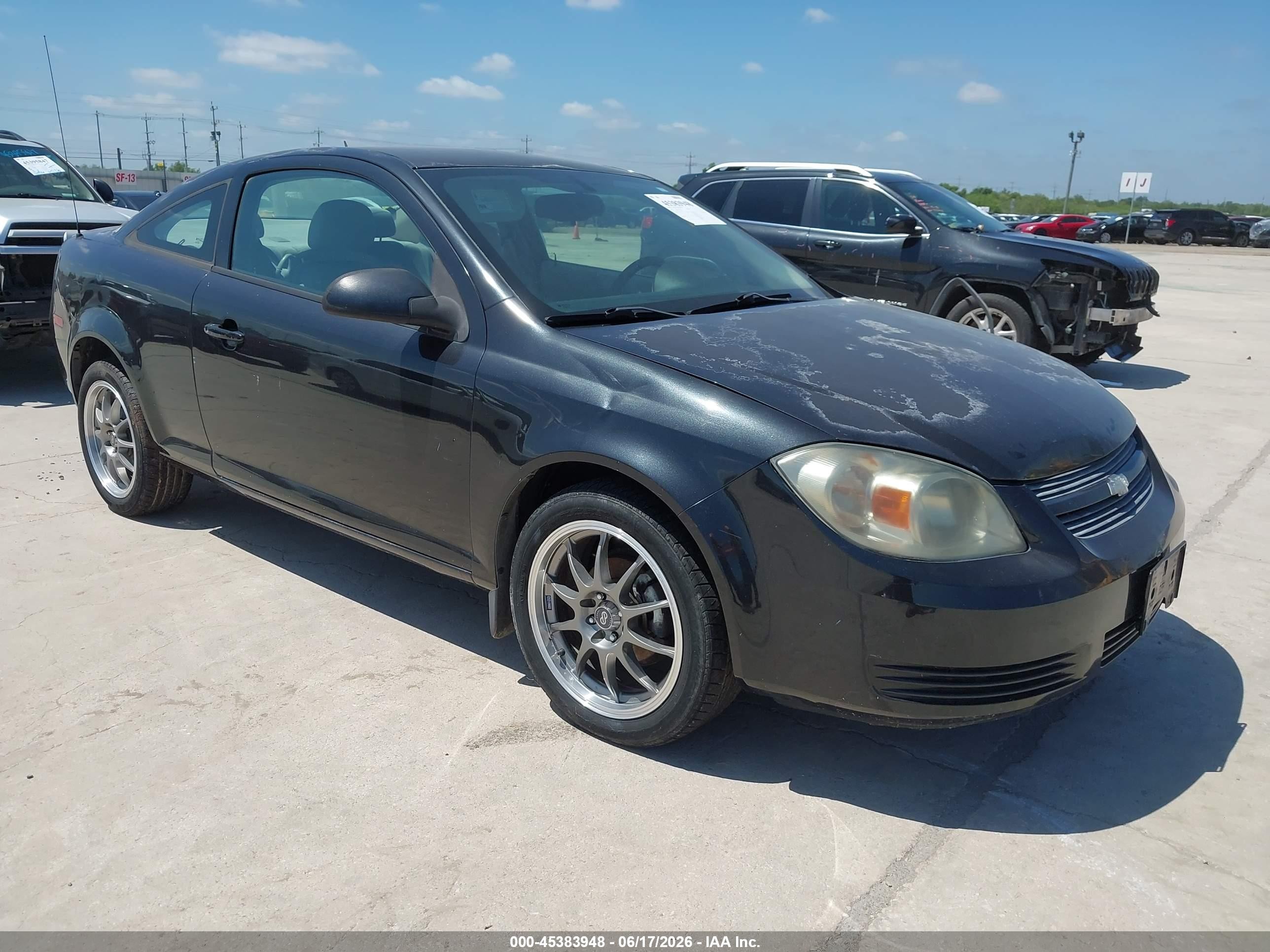 2010 Chevrolet Cobalt Ls Black vin: 1G1AB1F55A7127206