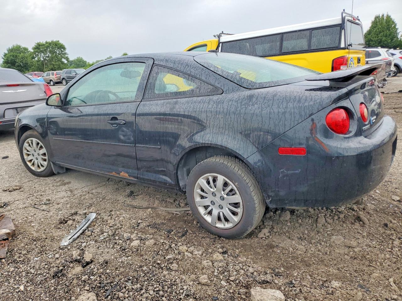 2010 Chevrolet Cobalt Ls Черный vin: 1G1AB1F56A7151241