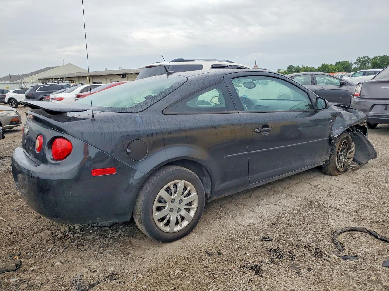 2010 Chevrolet Cobalt Ls Черный vin: 1G1AB1F56A7151241