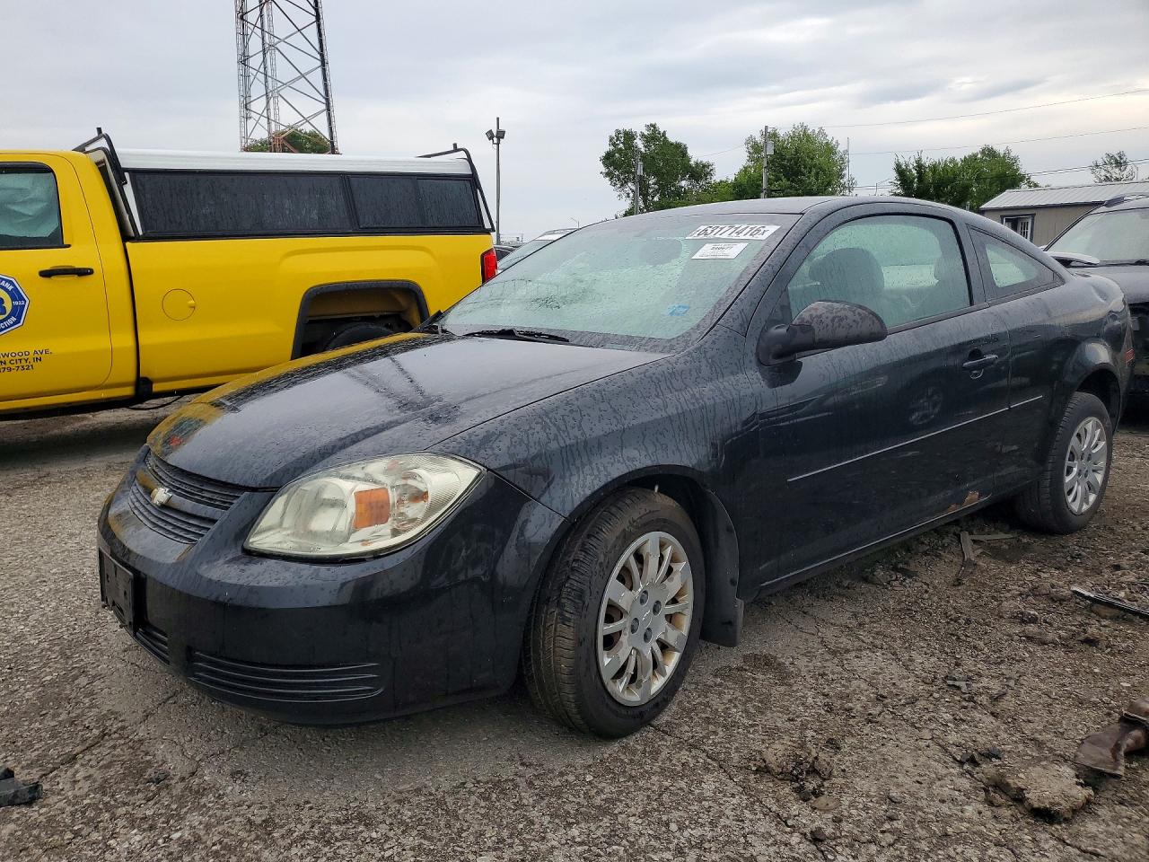 2010 Chevrolet Cobalt Ls Черный vin: 1G1AB1F56A7151241