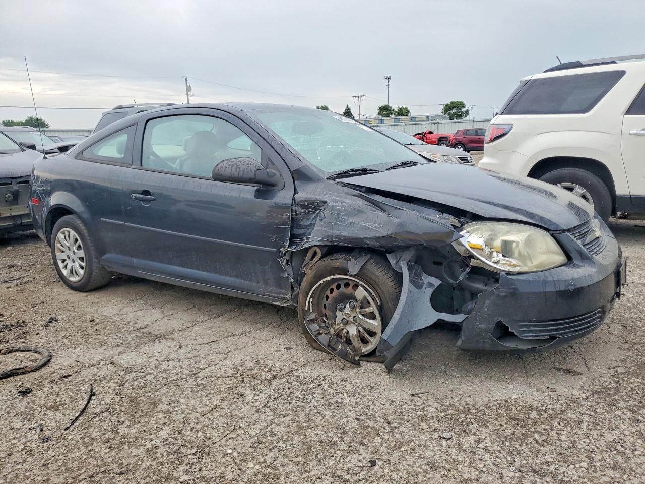 2010 Chevrolet Cobalt Ls Черный vin: 1G1AB1F56A7151241