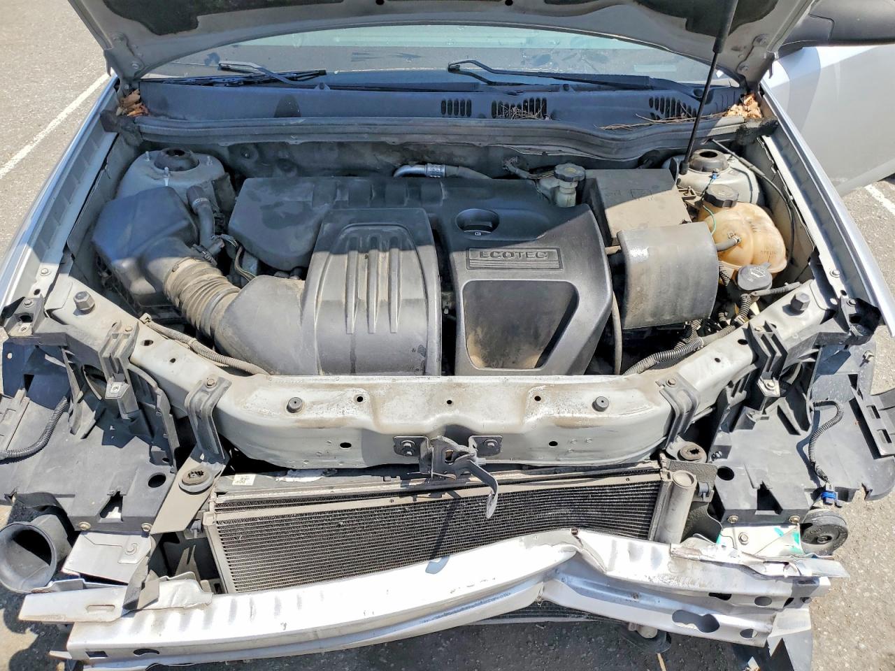 2010 Chevrolet Cobalt Ls Gray vin: 1G1AB5F52A7105591