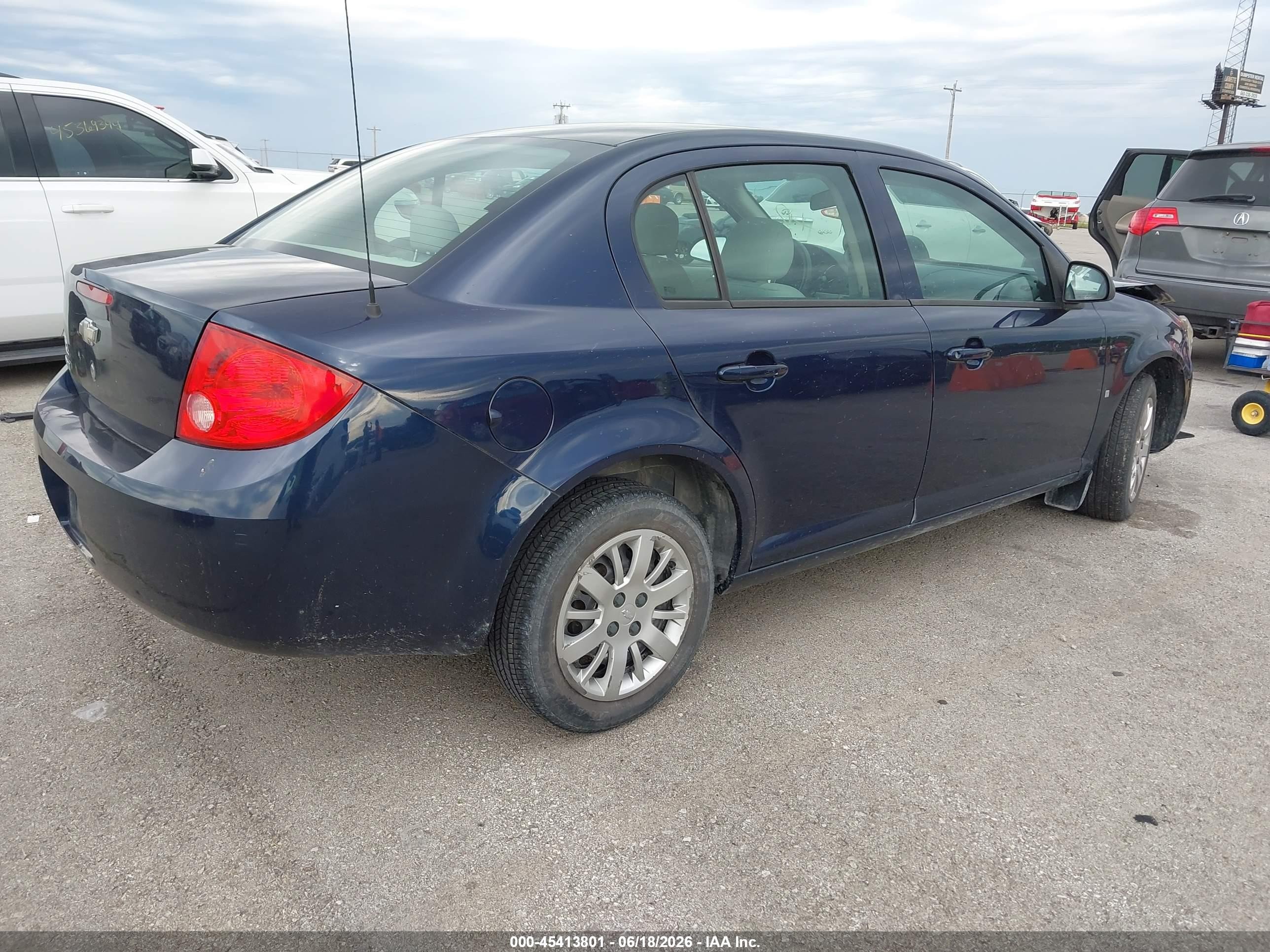 2010 Chevrolet Cobalt Ls Синий vin: 1G1AB5F52A7108068