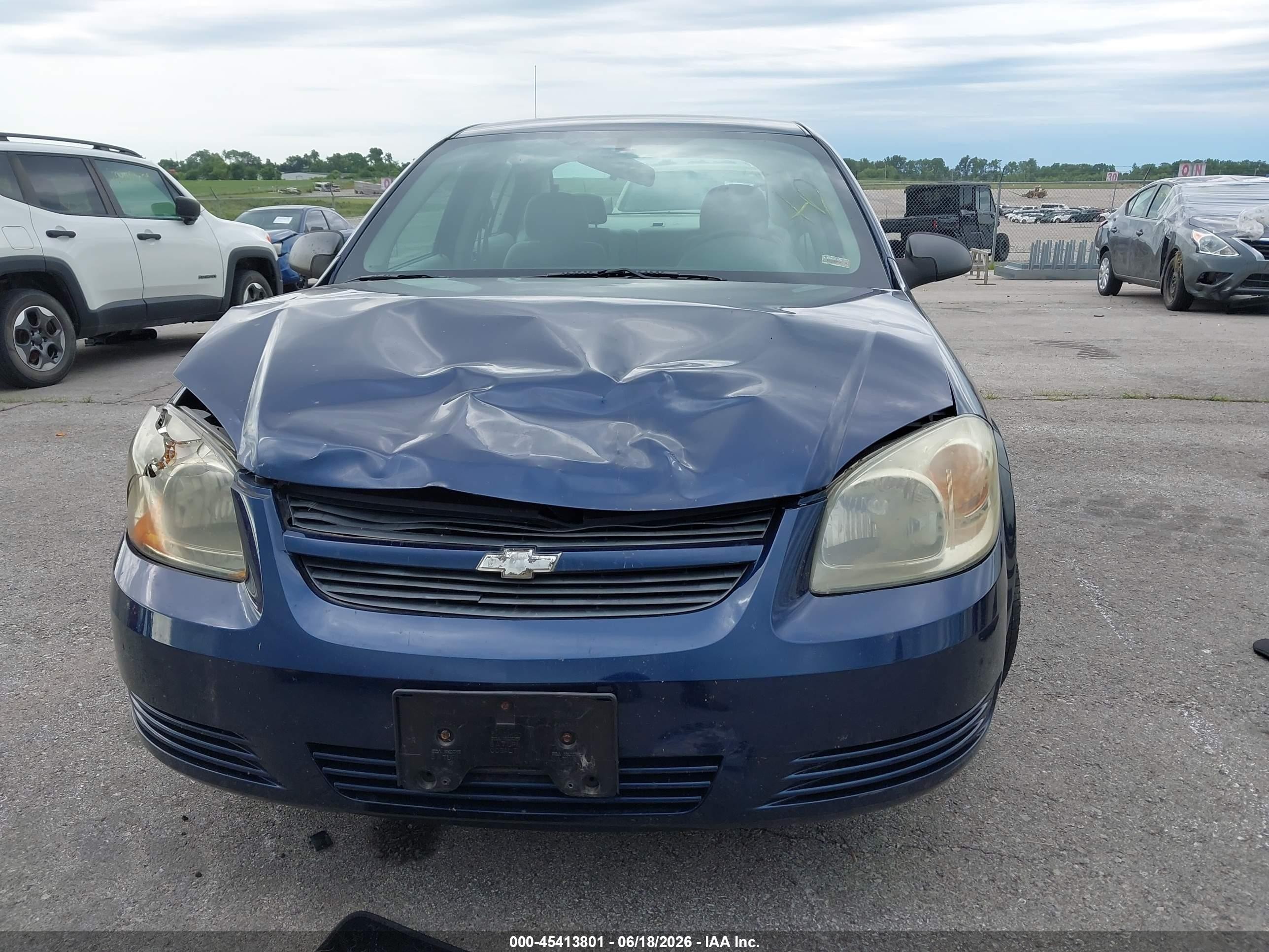 2010 Chevrolet Cobalt Ls Синий vin: 1G1AB5F52A7108068