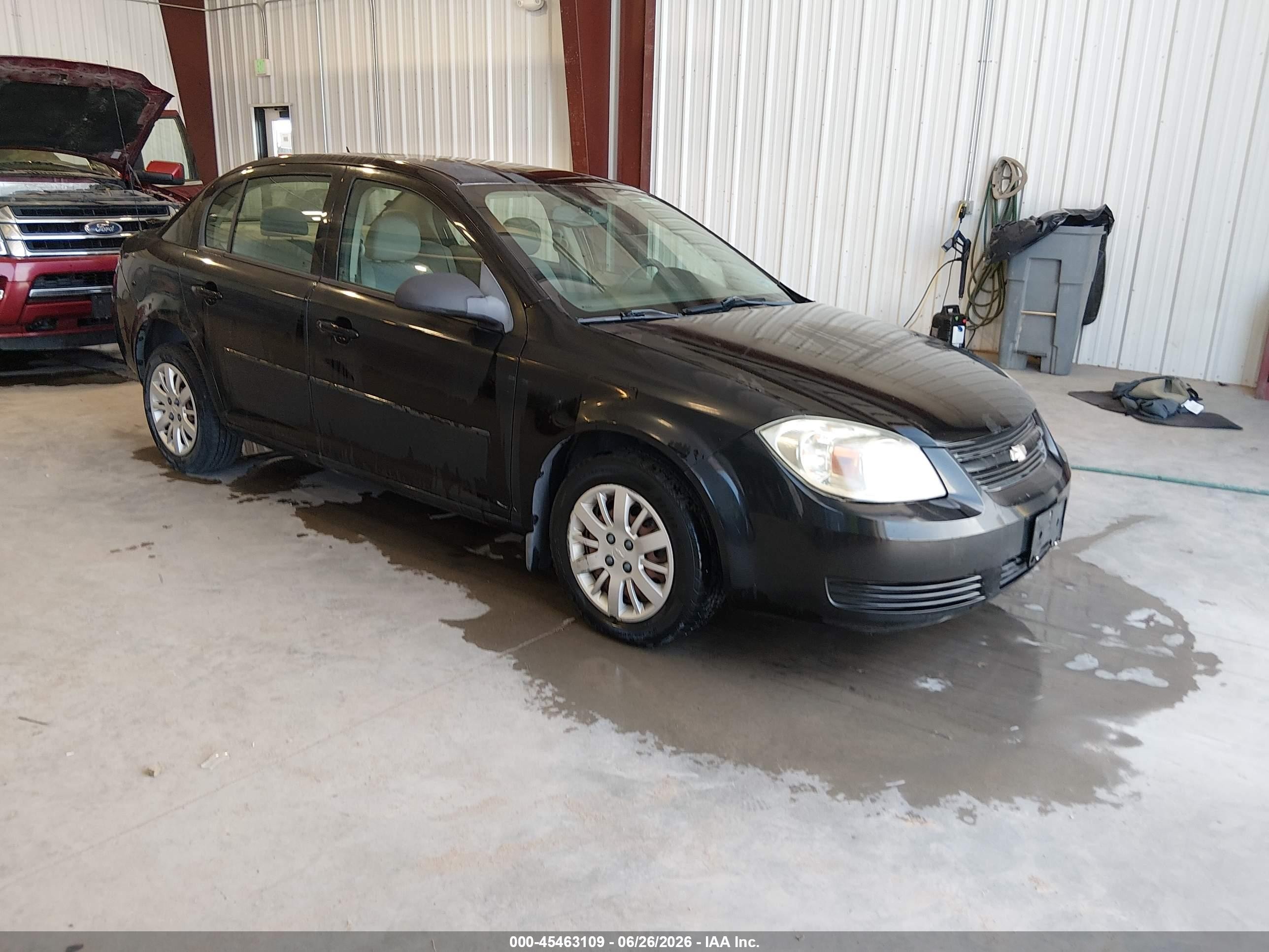 2010 Chevrolet Cobalt Ls Black vin: 1G1AB5F53A7156064