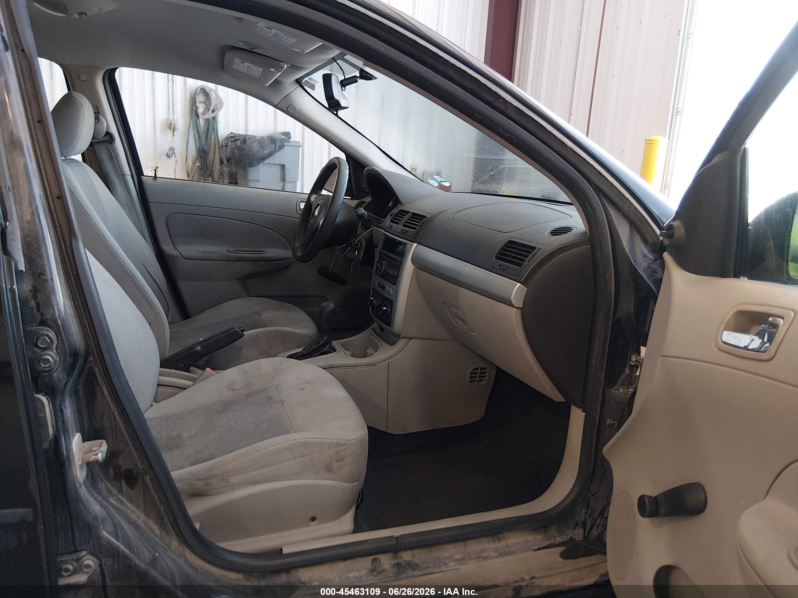 2010 Chevrolet Cobalt Ls Black vin: 1G1AB5F53A7156064