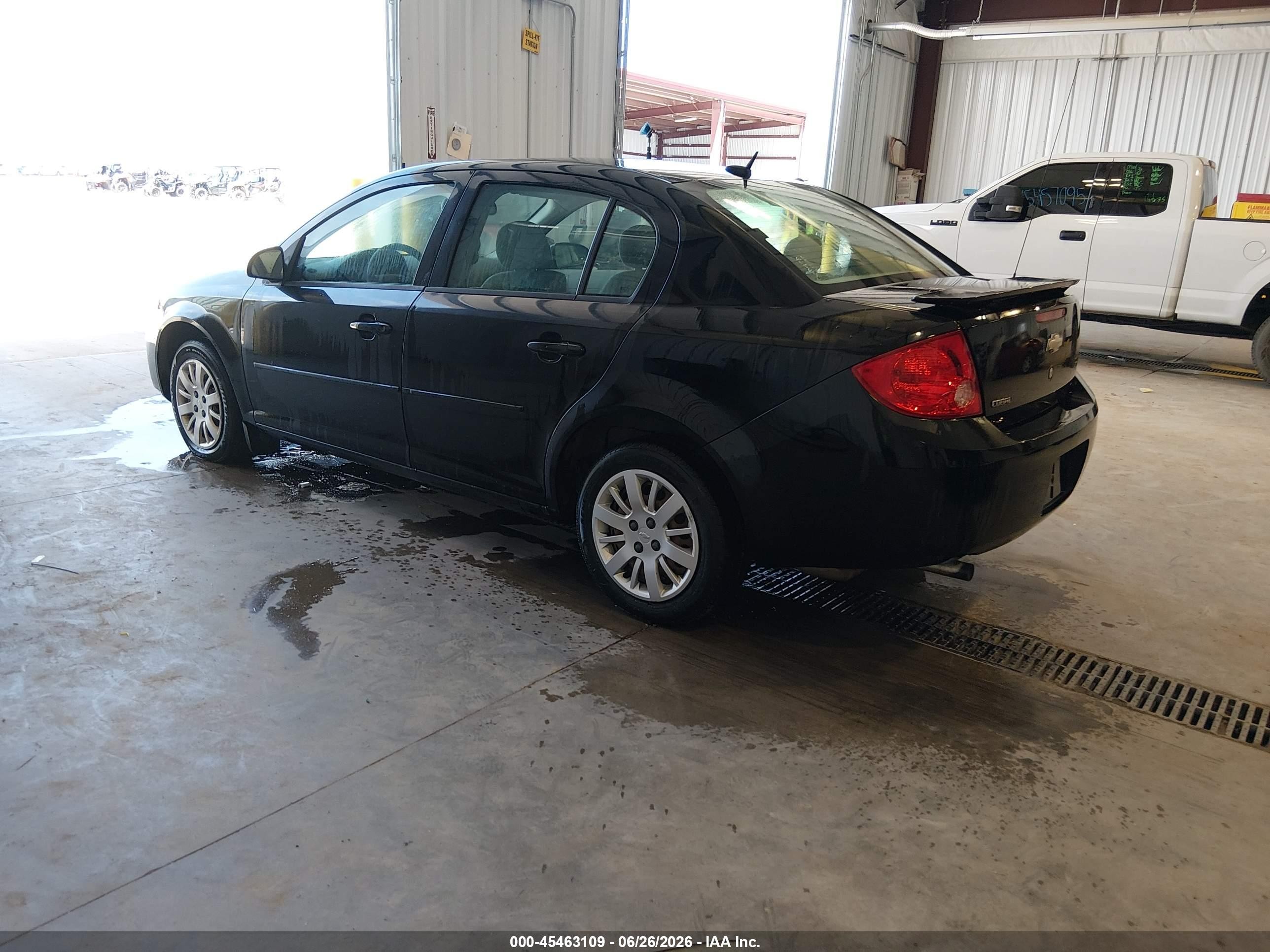 2010 Chevrolet Cobalt Ls Black vin: 1G1AB5F53A7156064