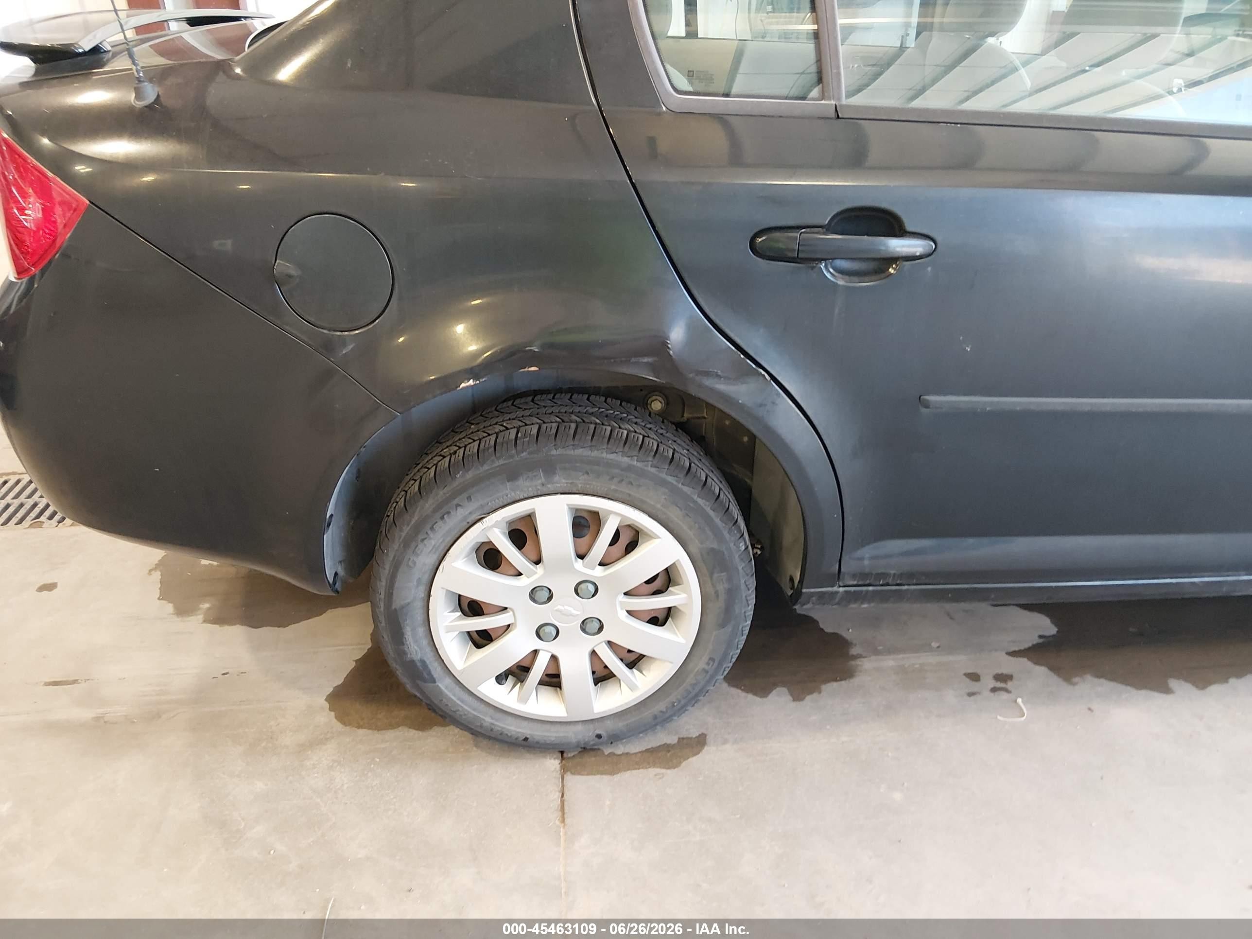 2010 Chevrolet Cobalt Ls Black vin: 1G1AB5F53A7156064