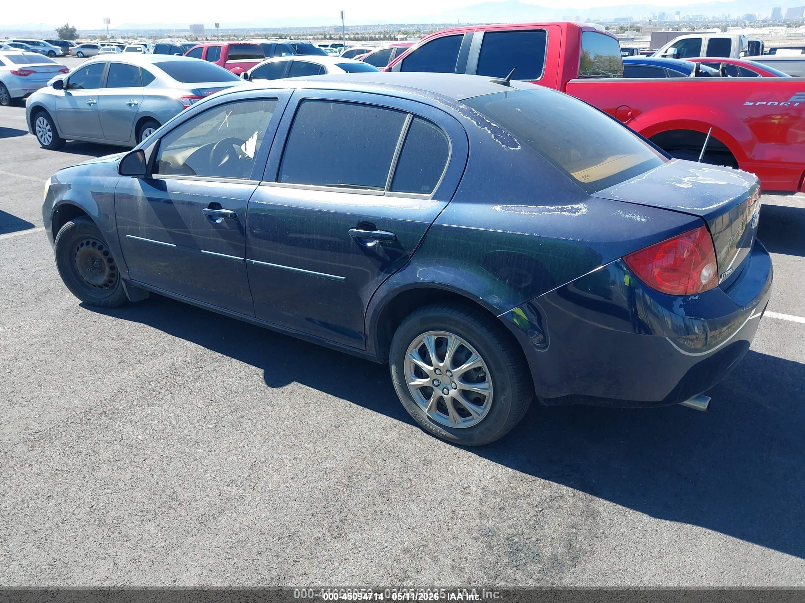2010 Chevrolet Cobalt Ls Blue vin: 1G1AB5F54A7179594