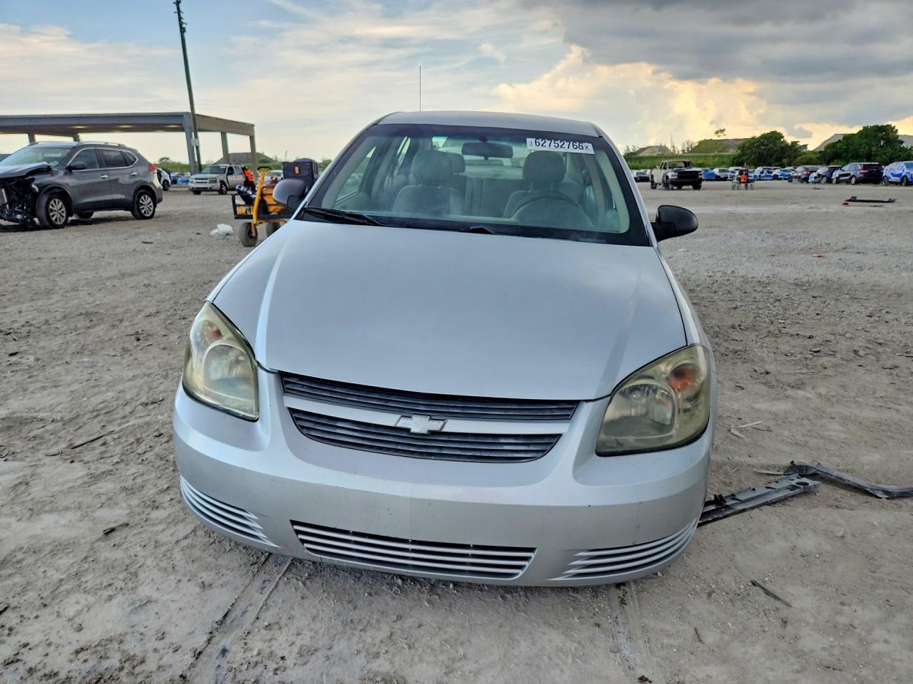 2010 Chevrolet Cobalt Ls Silver vin: 1G1AB5F55A7107576