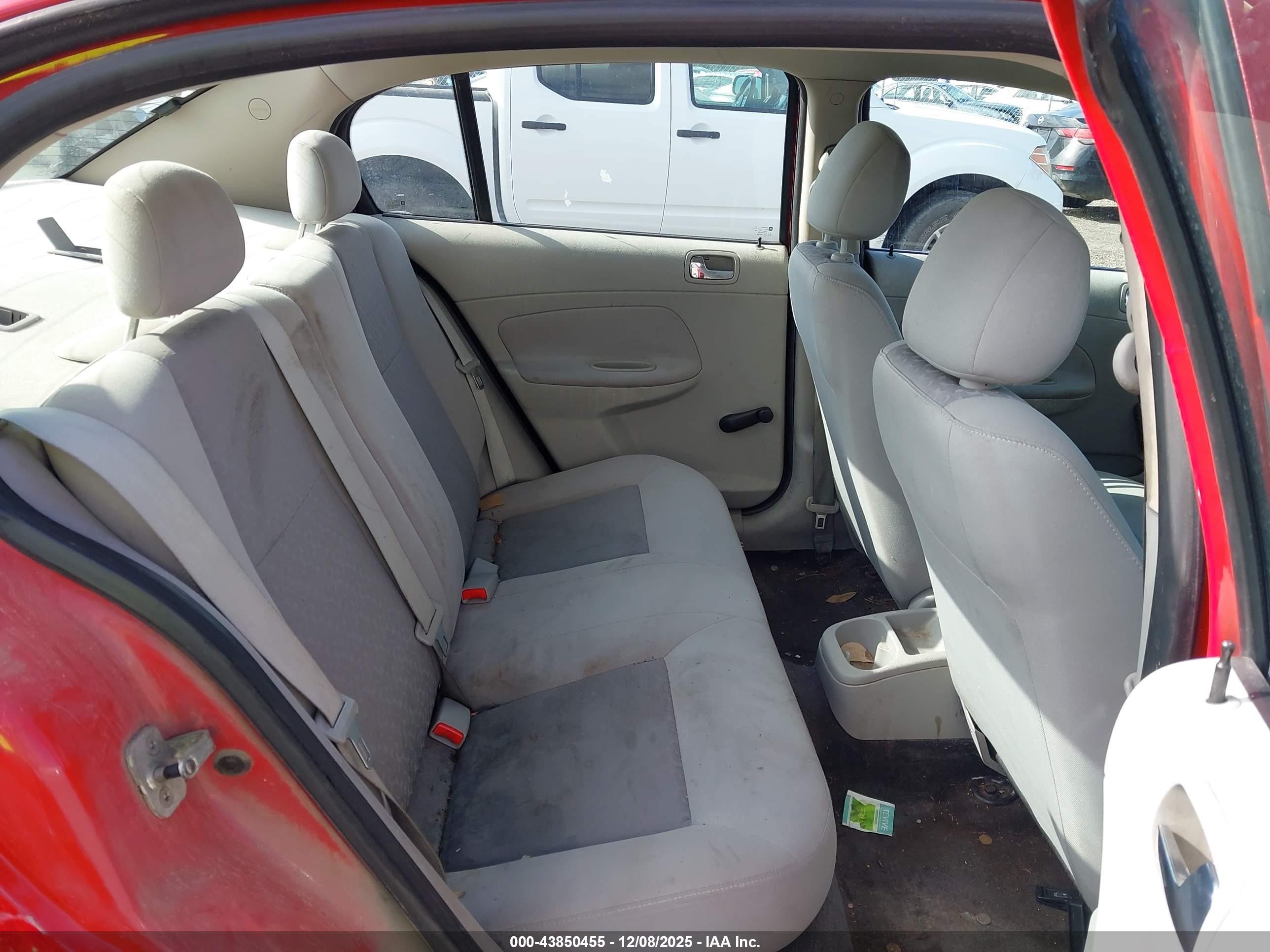 2010 Chevrolet Cobalt Ls Red vin: 1G1AB5F56A7140540