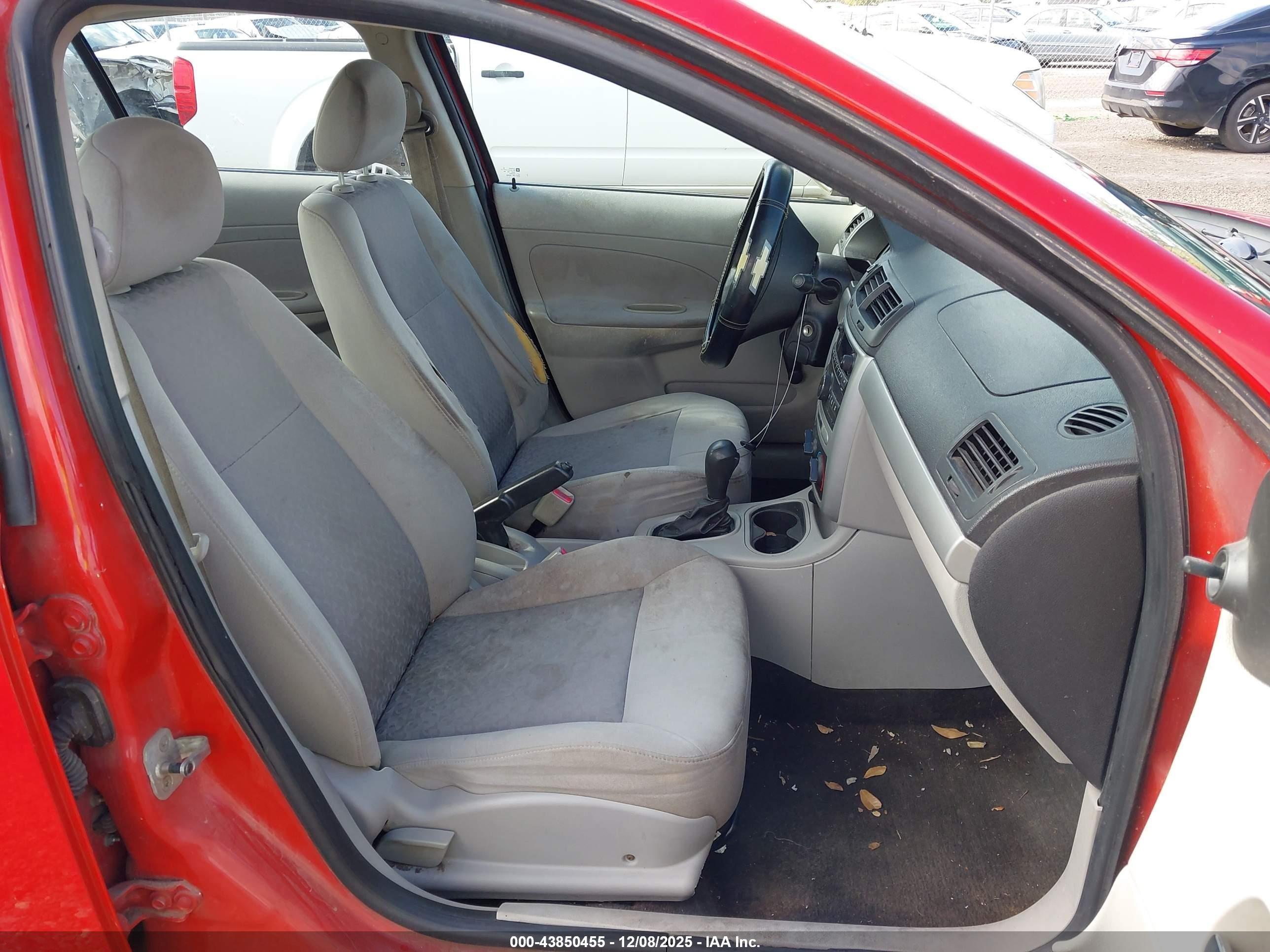 2010 Chevrolet Cobalt Ls Red vin: 1G1AB5F56A7140540