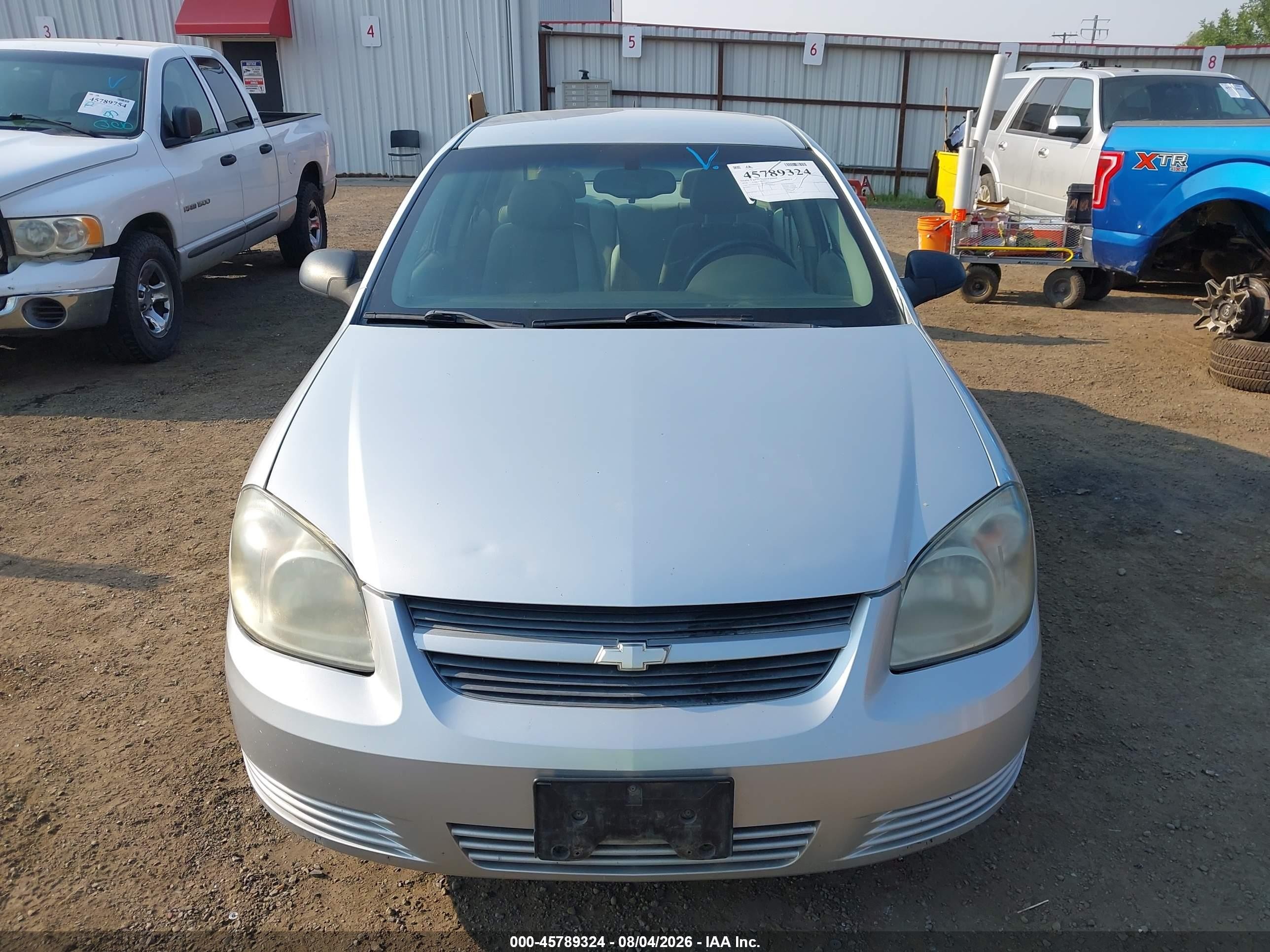 2010 Chevrolet Cobalt Ls Silver vin: 1G1AB5F57A7147948