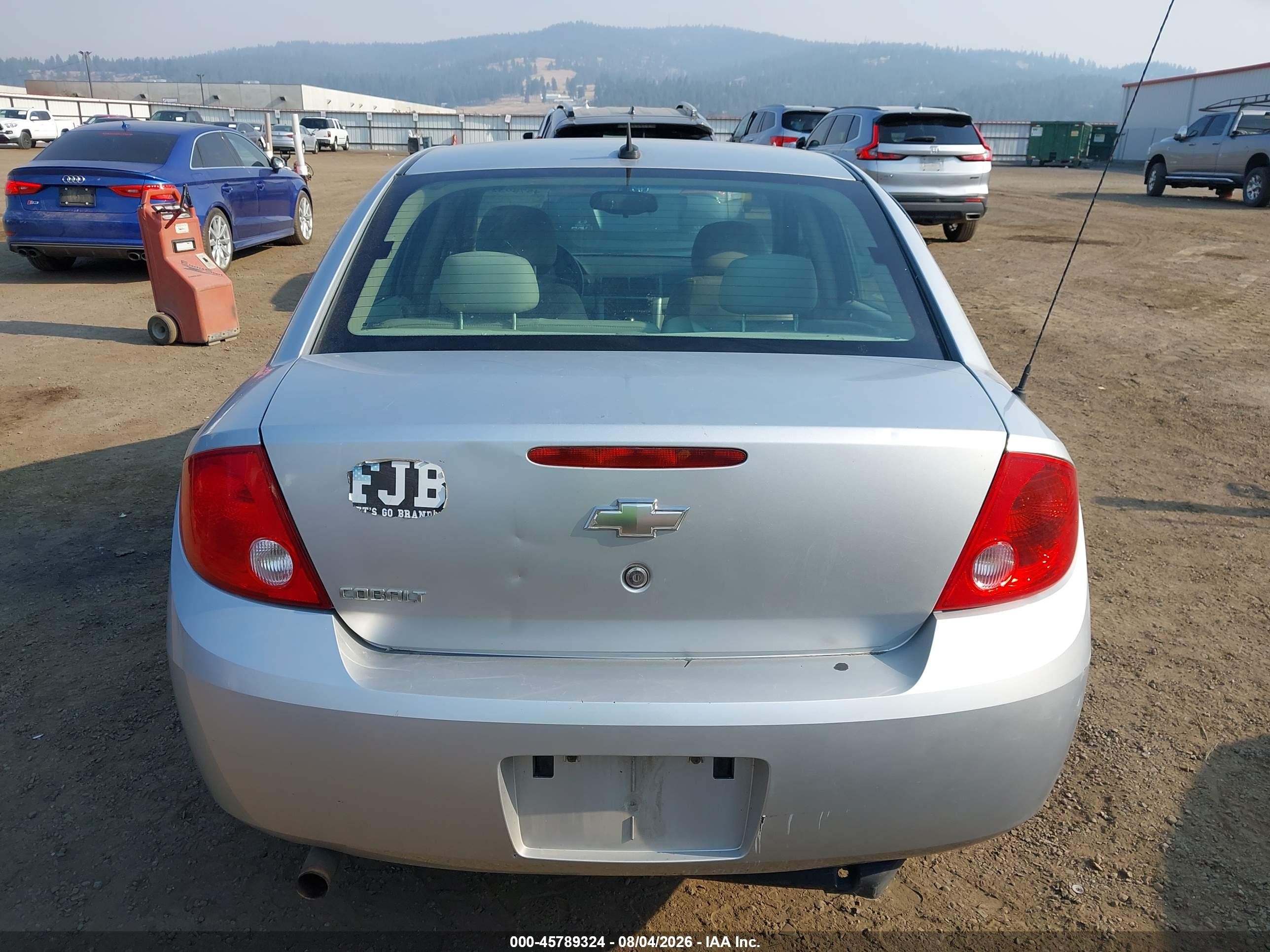 2010 Chevrolet Cobalt Ls Silver vin: 1G1AB5F57A7147948