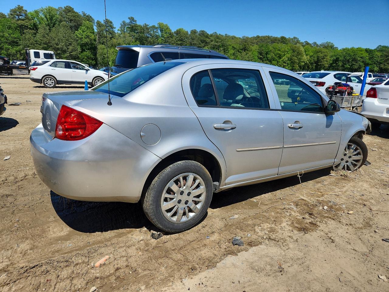 2010 Chevrolet Cobalt Ls Silver vin: 1G1AB5F58A7126087