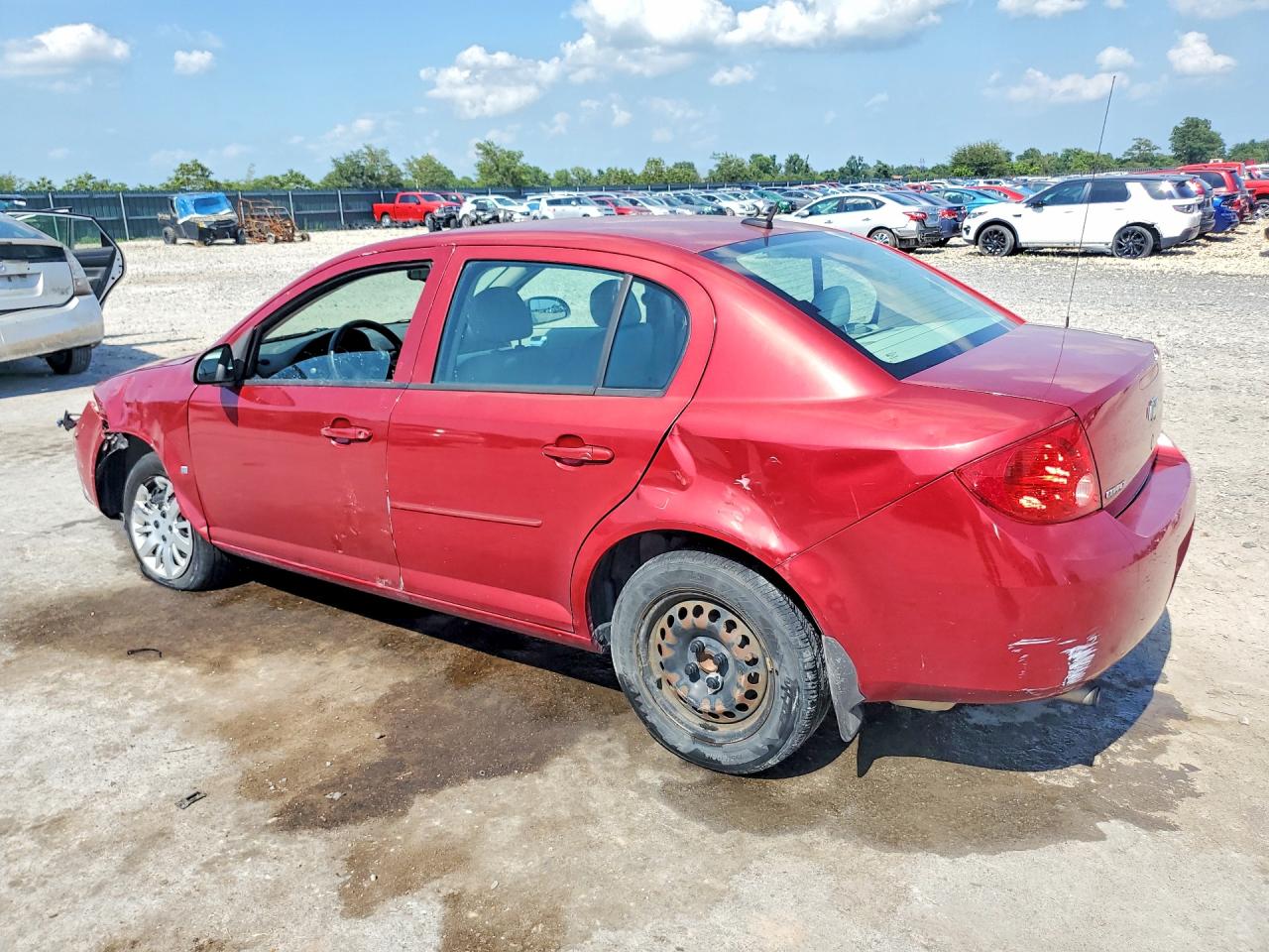 2010 Chevrolet Cobalt 4d Lt Красный vin: 1G1AB5F59A7109220