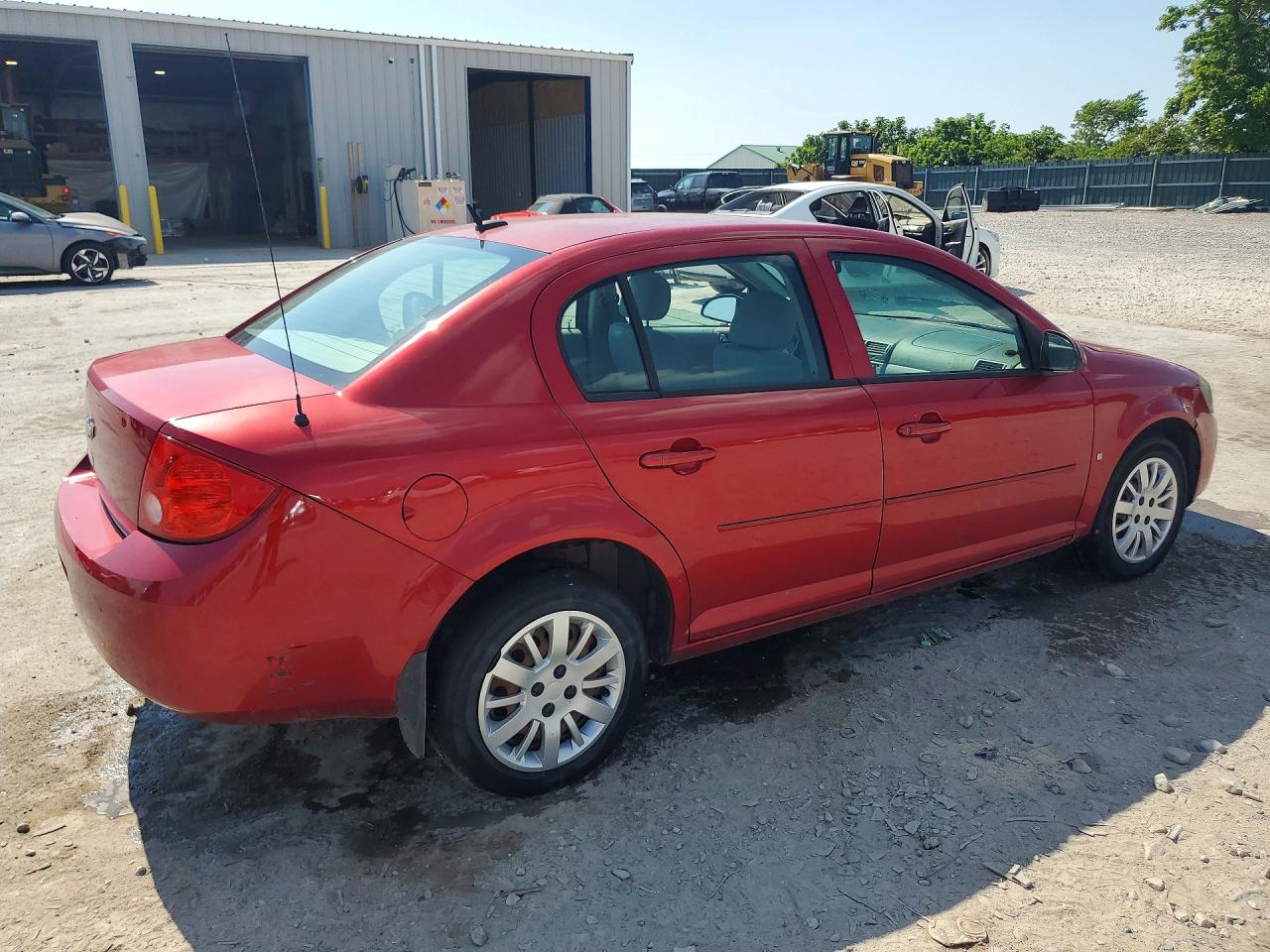 2010 Chevrolet Cobalt 4d Lt Красный vin: 1G1AB5F59A7109220