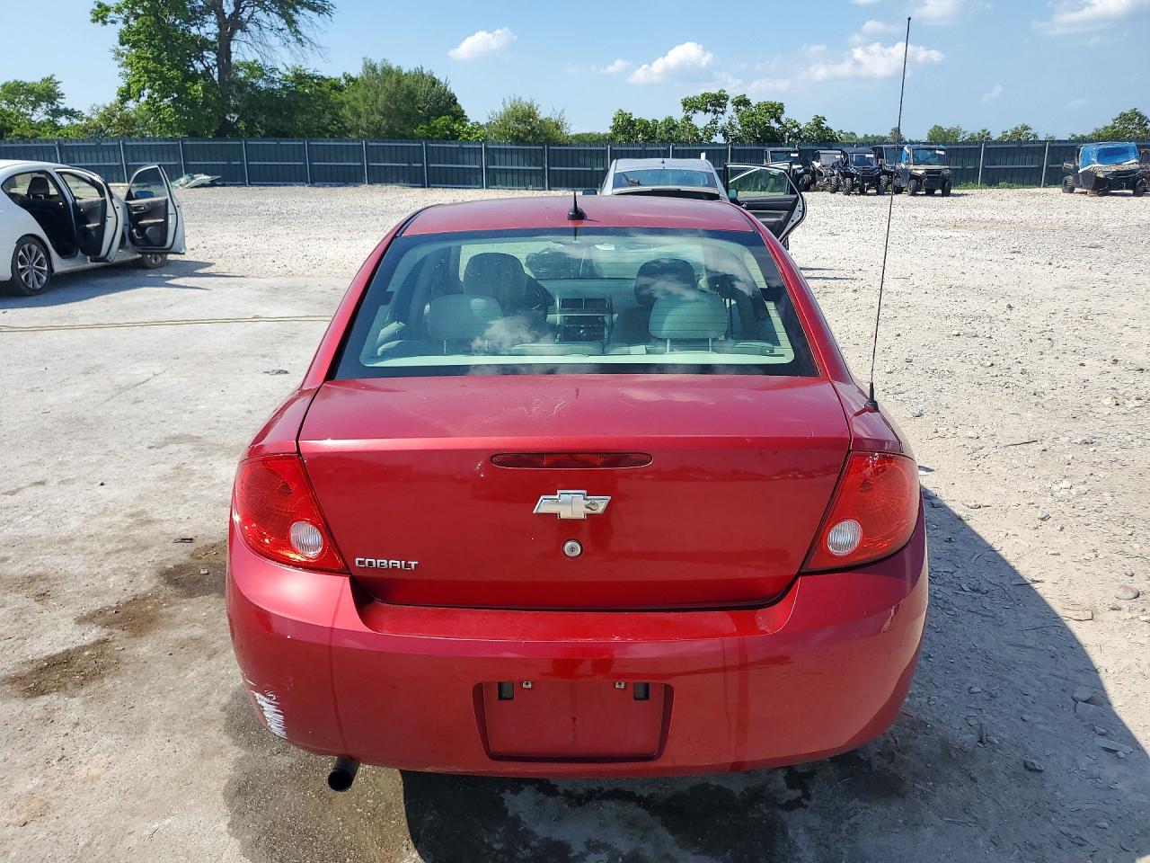 2010 Chevrolet Cobalt 4d Lt Красный vin: 1G1AB5F59A7109220