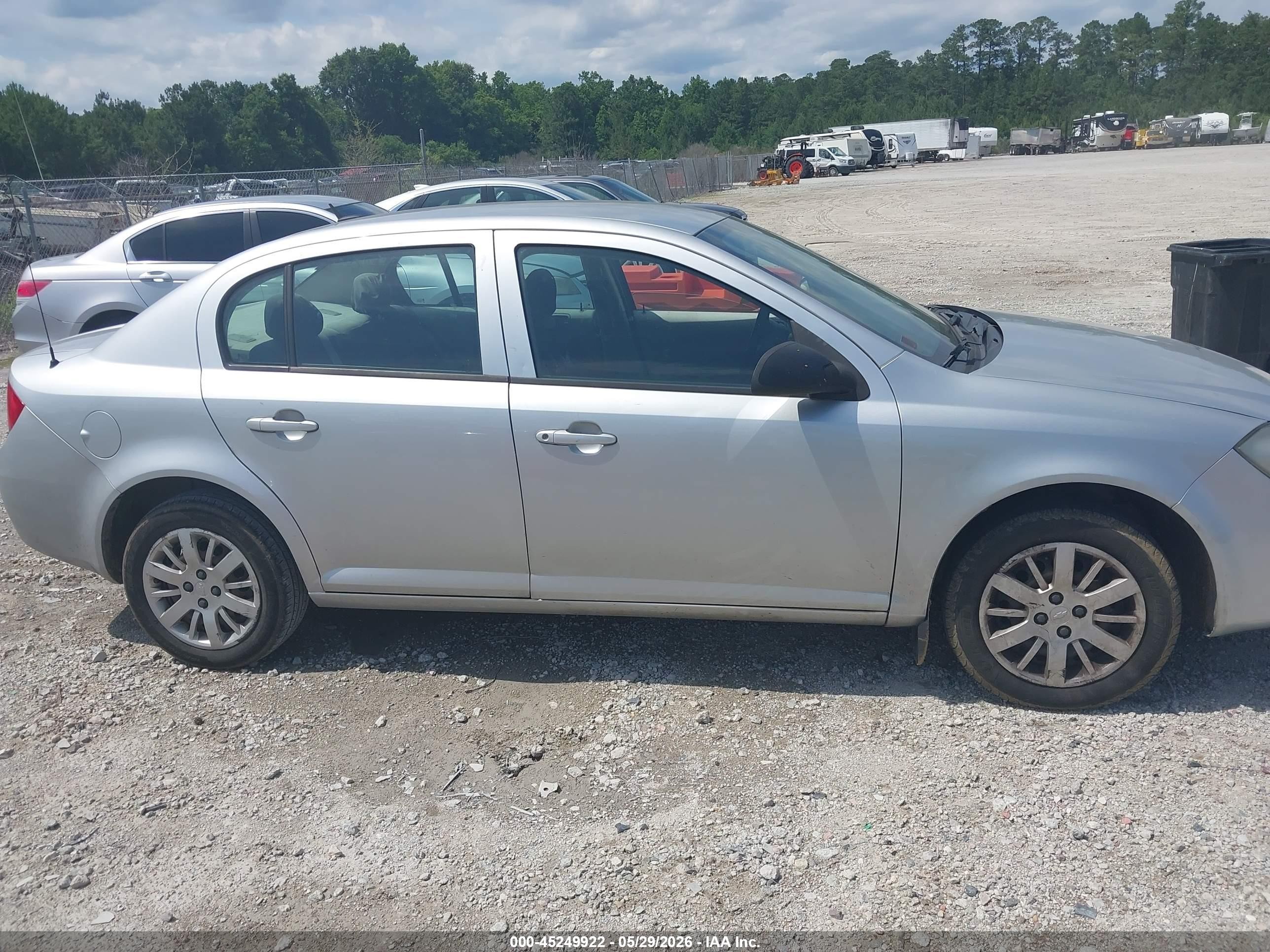 2010 Chevrolet Cobalt Ls Silver vin: 1G1AB5F5XA7178983