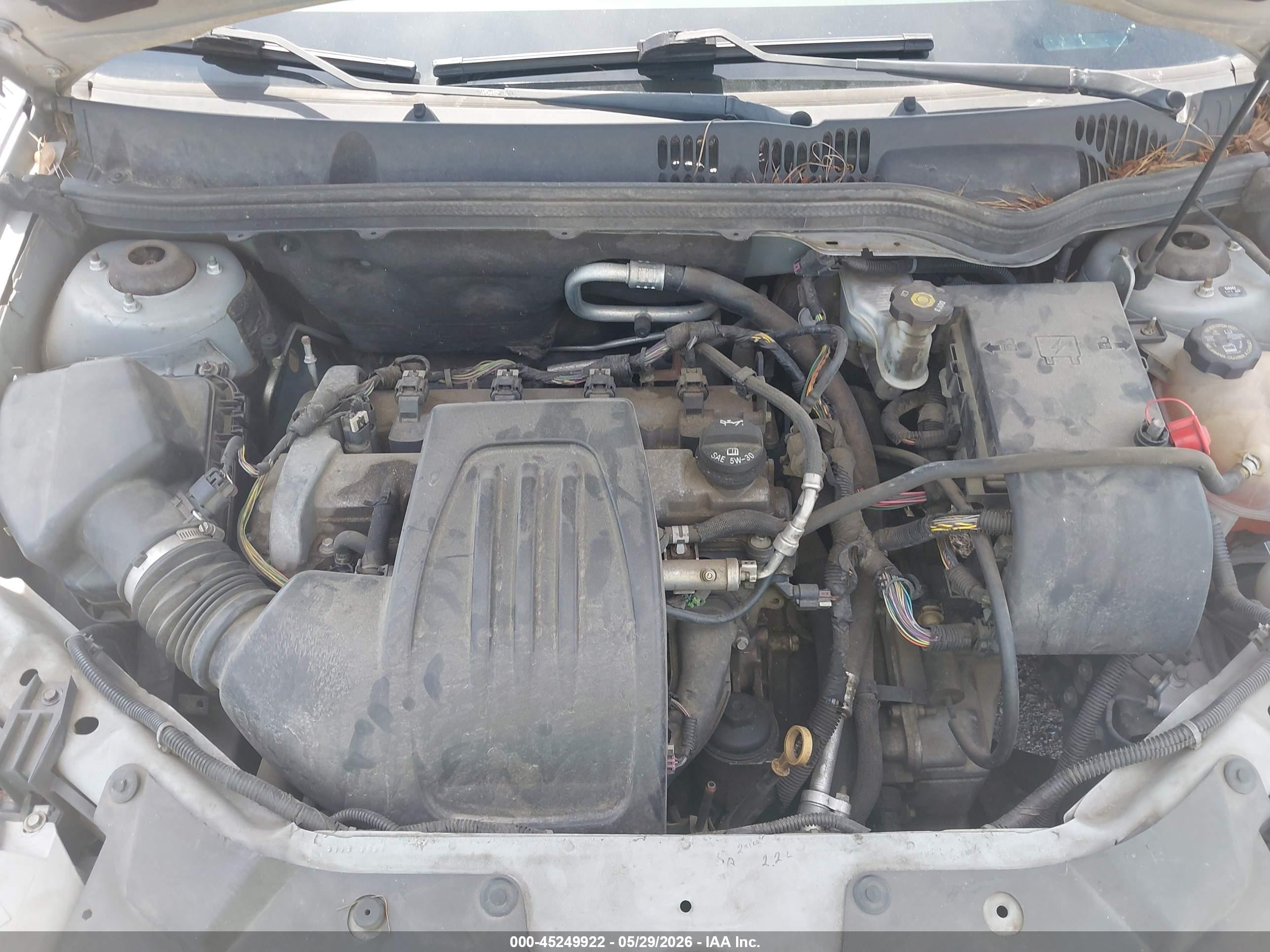 2010 Chevrolet Cobalt Ls Silver vin: 1G1AB5F5XA7178983