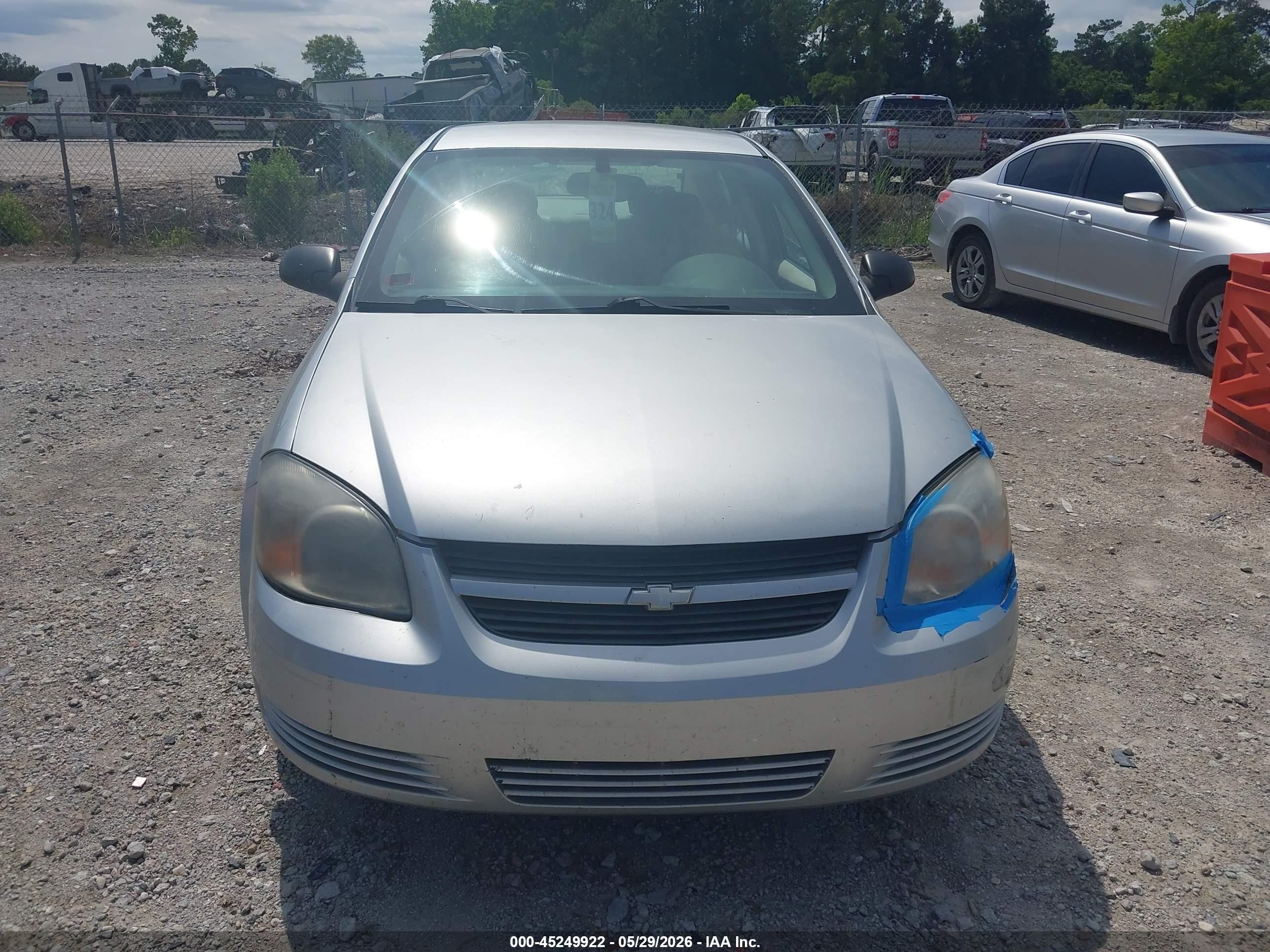 2010 Chevrolet Cobalt Ls Silver vin: 1G1AB5F5XA7178983