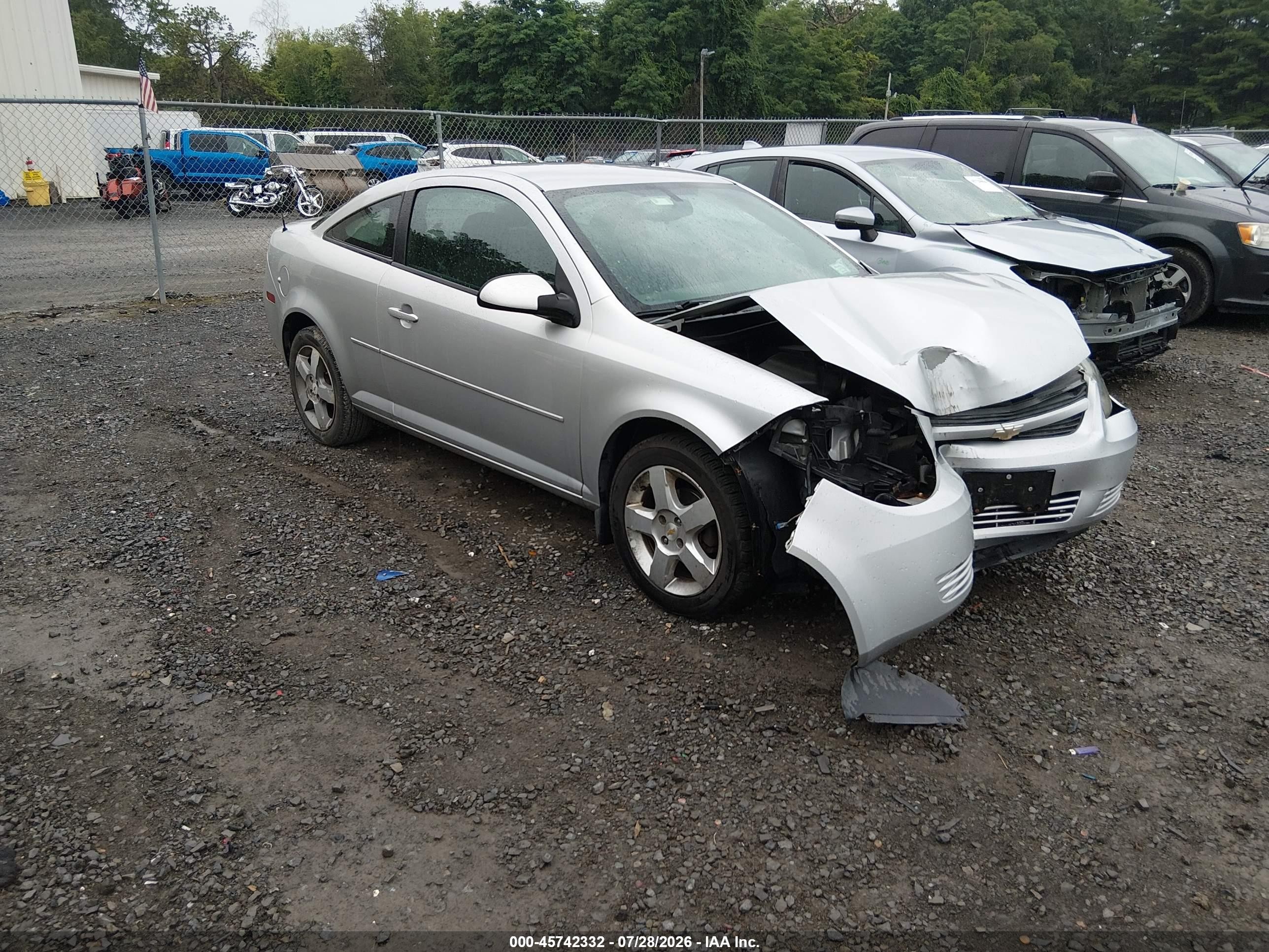 2010 Chevrolet Cobalt Lt Silver vin: 1G1AC1F57A7165209