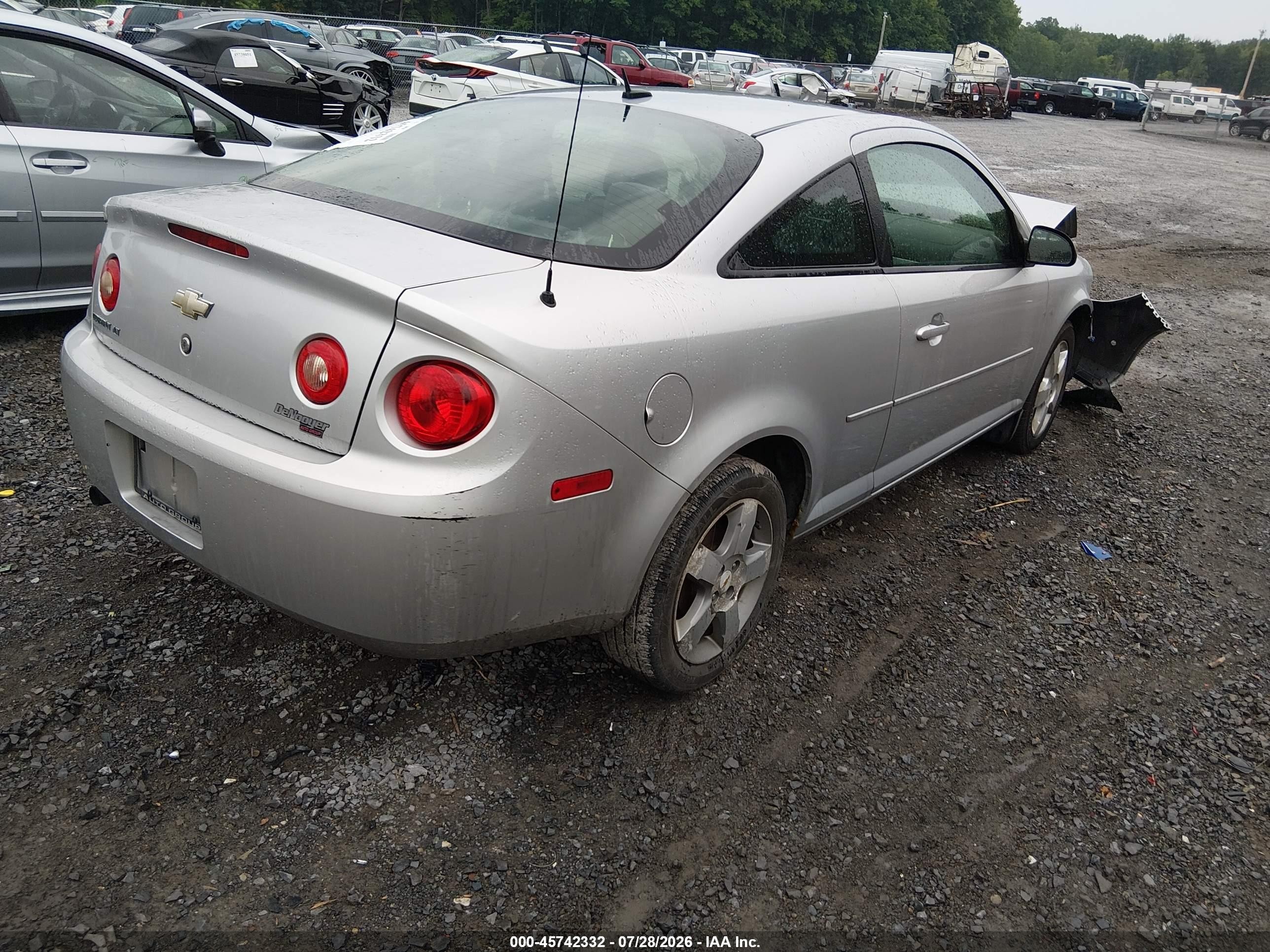 2010 Chevrolet Cobalt Lt Серебряный vin: 1G1AC1F57A7165209