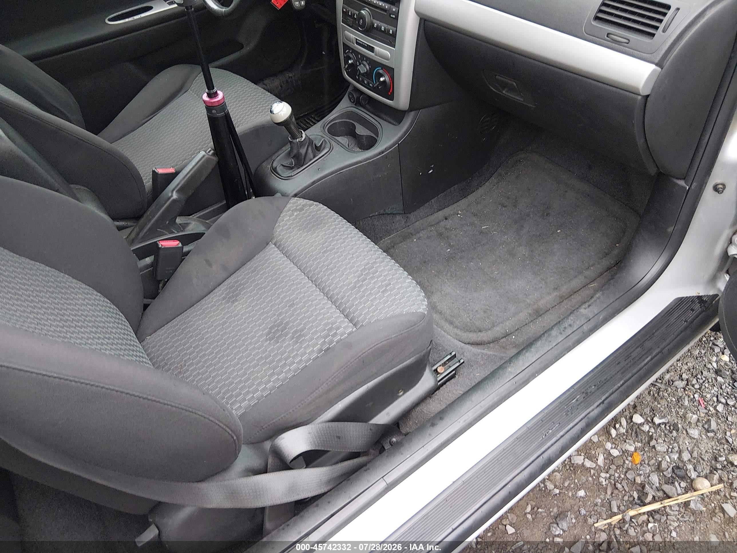 2010 Chevrolet Cobalt Lt Серебряный vin: 1G1AC1F57A7165209