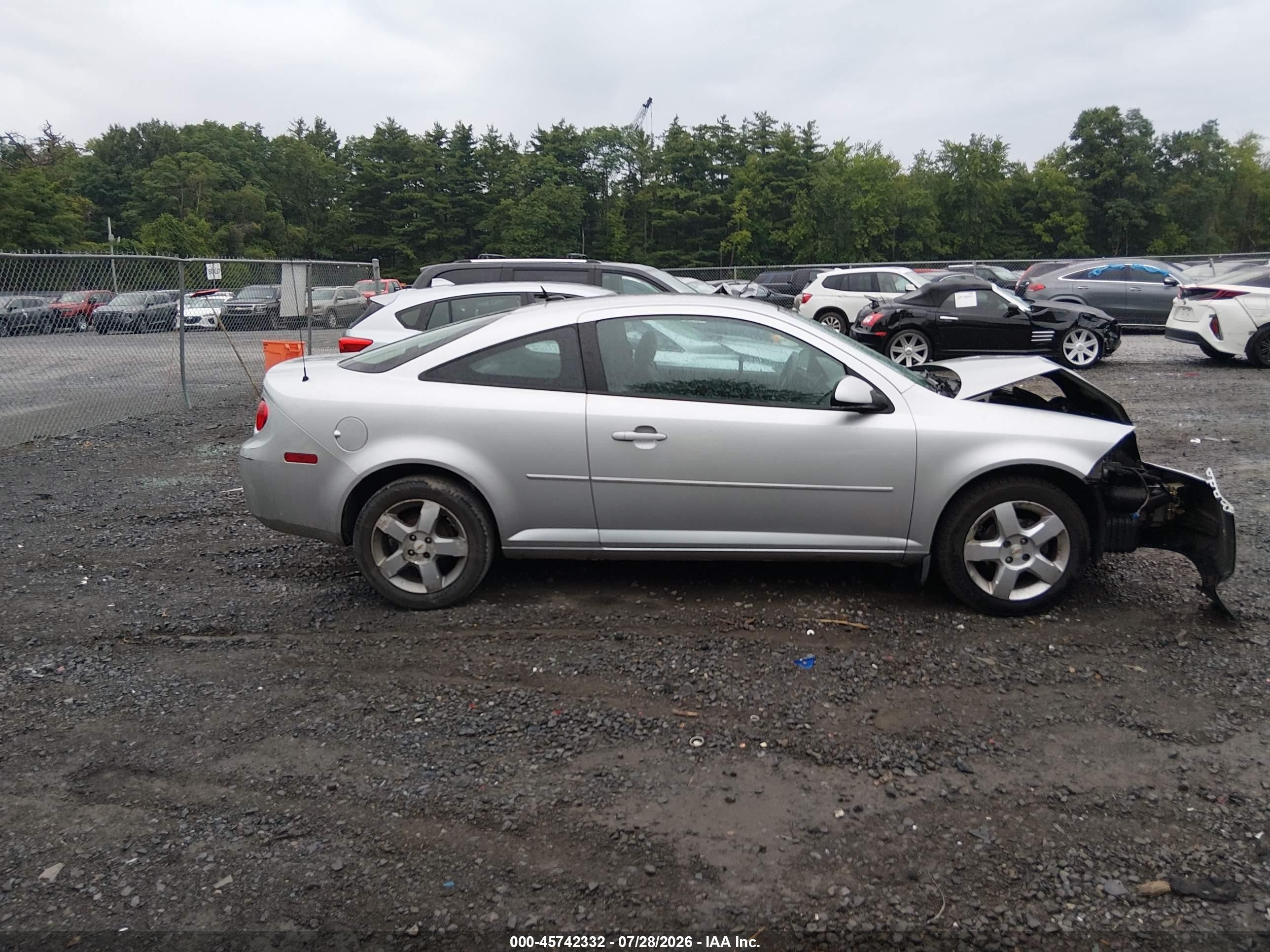 2010 Chevrolet Cobalt Lt Серебряный vin: 1G1AC1F57A7165209