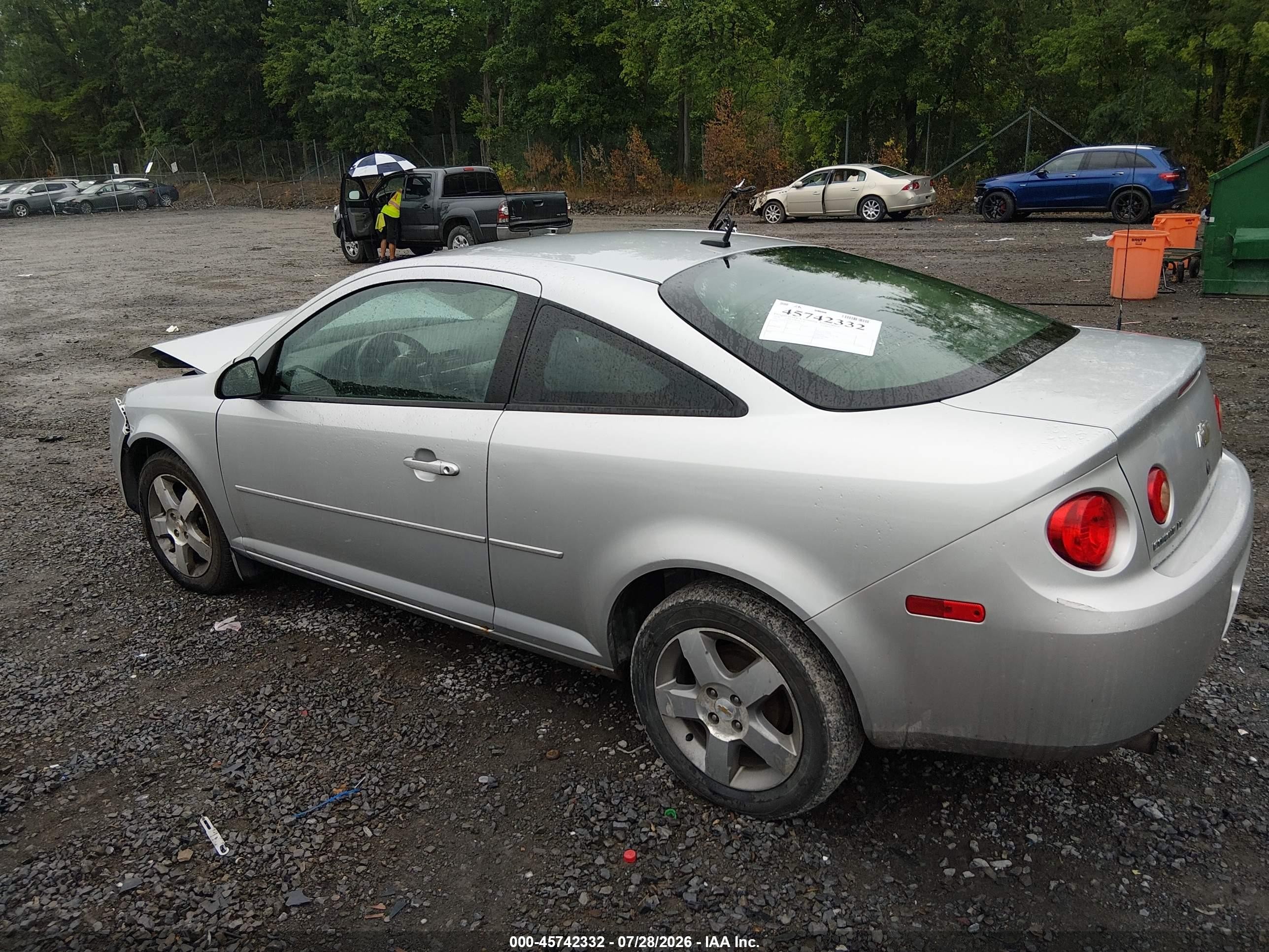 2010 Chevrolet Cobalt Lt Серебряный vin: 1G1AC1F57A7165209