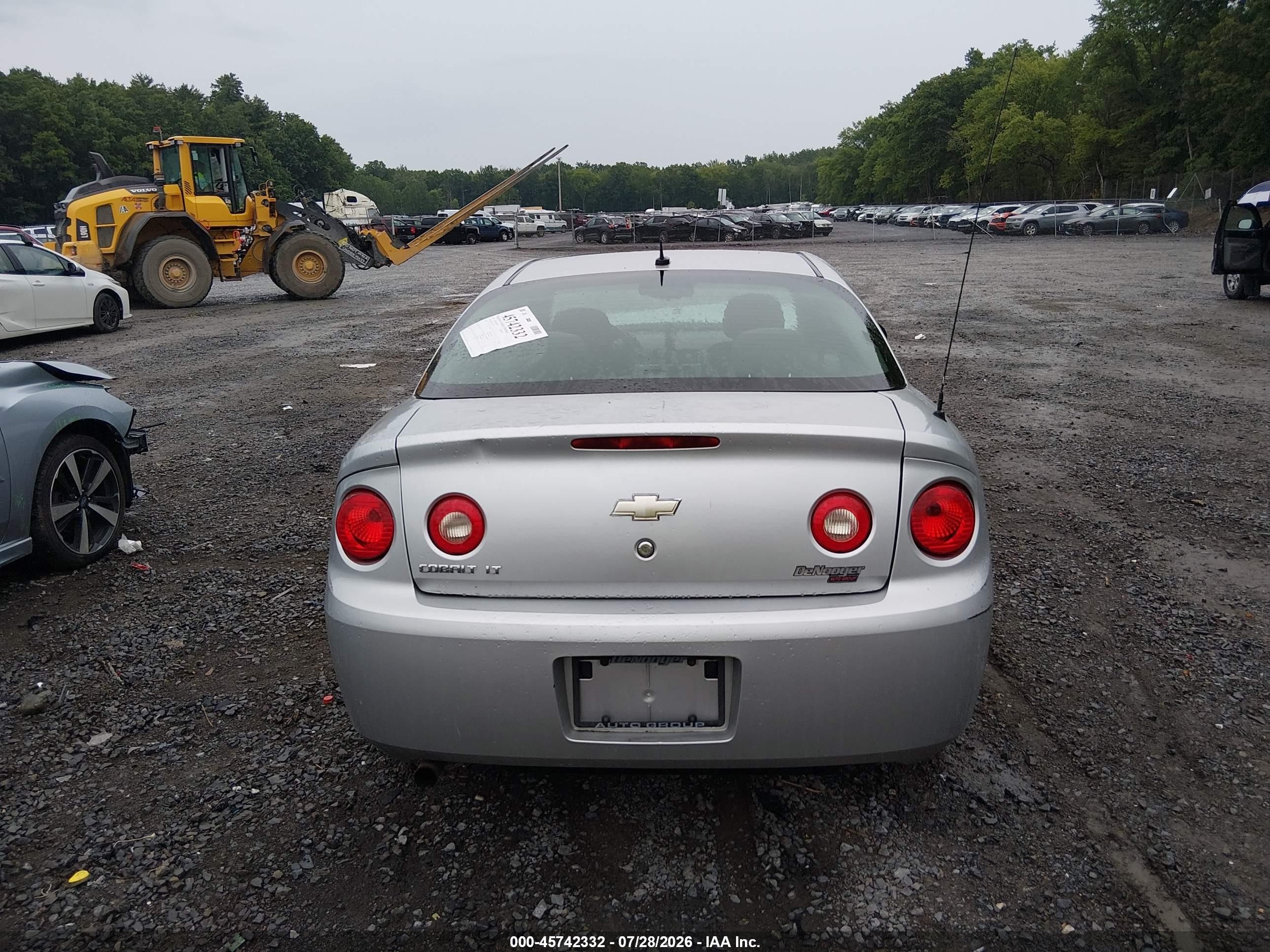 2010 Chevrolet Cobalt Lt Серебряный vin: 1G1AC1F57A7165209