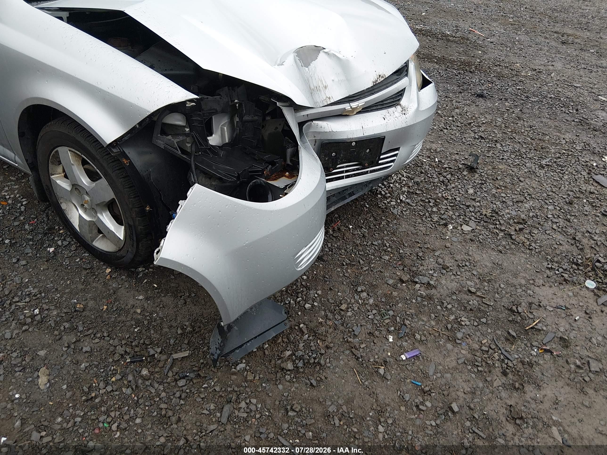 2010 Chevrolet Cobalt Lt Серебряный vin: 1G1AC1F57A7165209