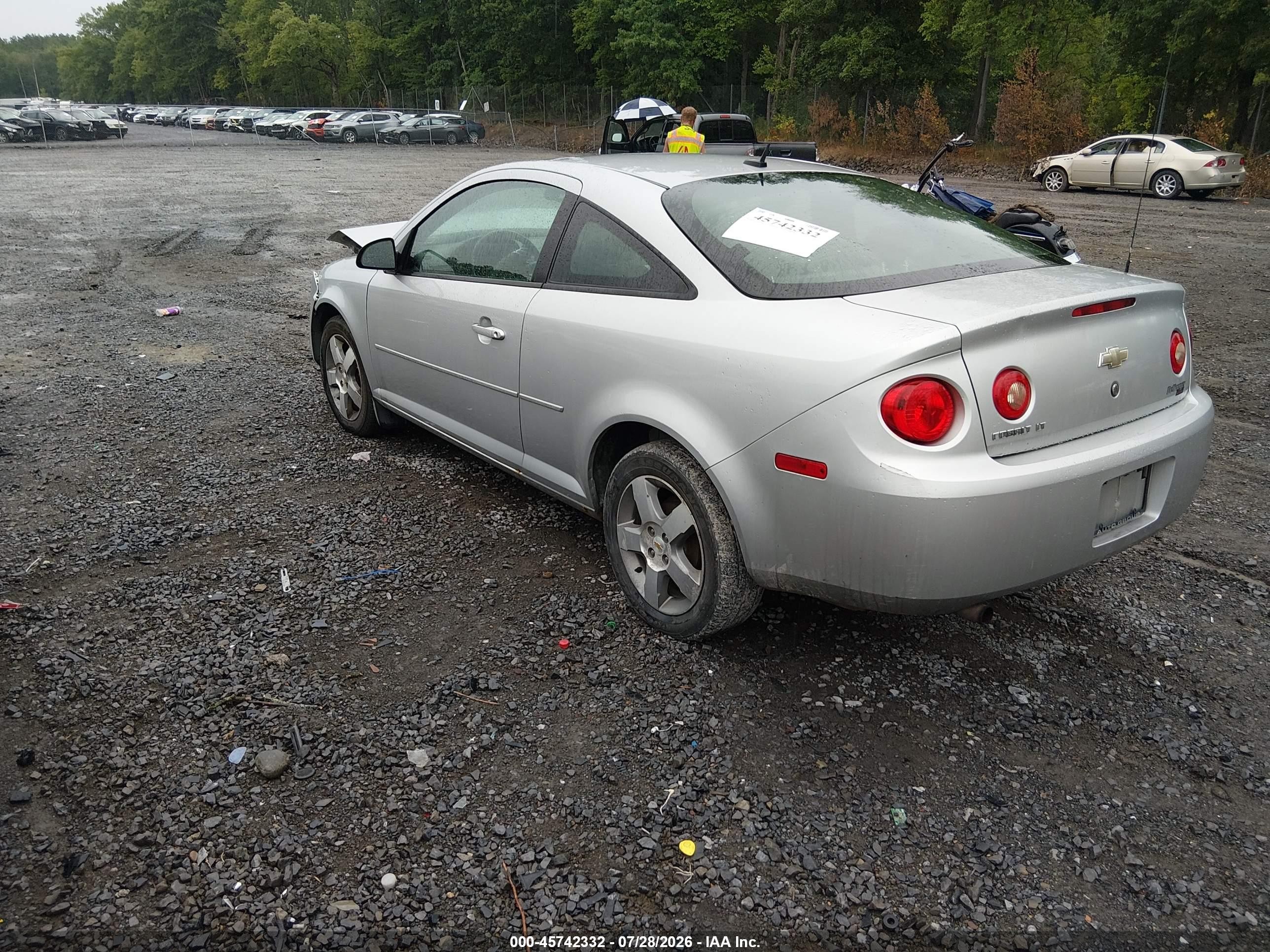 2010 Chevrolet Cobalt Lt Серебряный vin: 1G1AC1F57A7165209