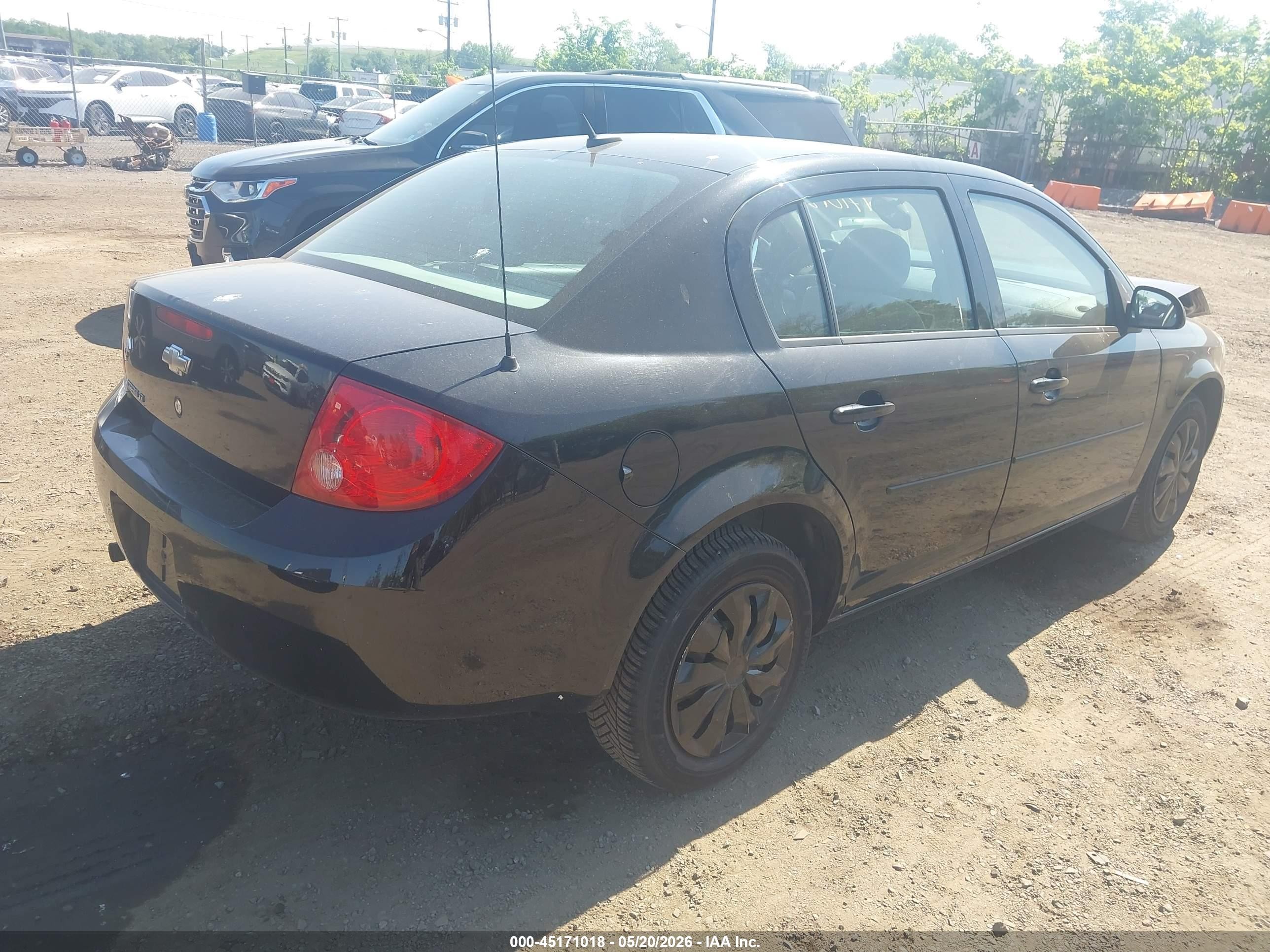 2010 Chevrolet Cobalt Lt Black vin: 1G1AC5F50A7242915
