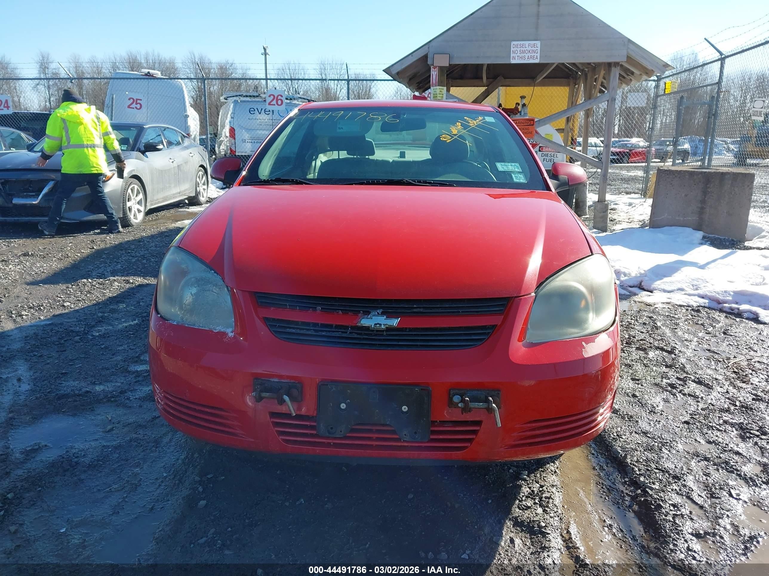 2010 Chevrolet Cobalt Lt Красный vin: 1G1AD1F52A7193965