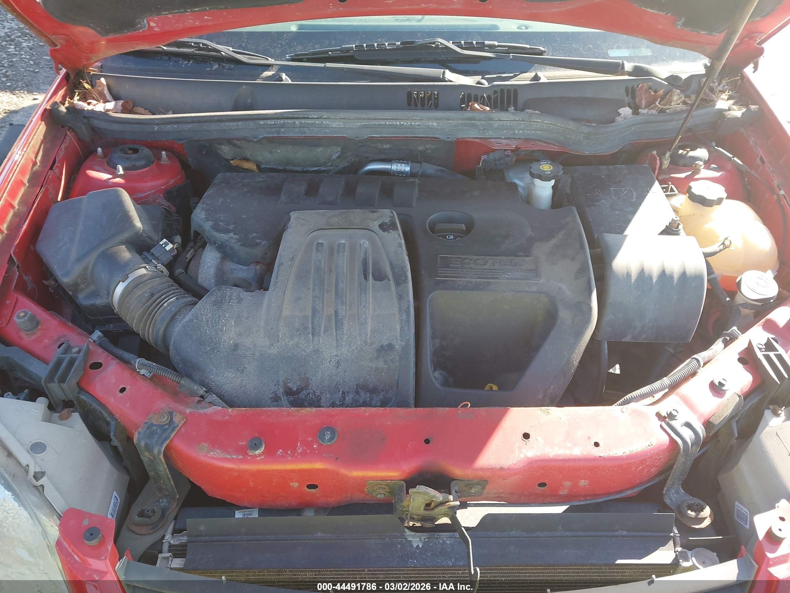 2010 Chevrolet Cobalt Lt Красный vin: 1G1AD1F52A7193965