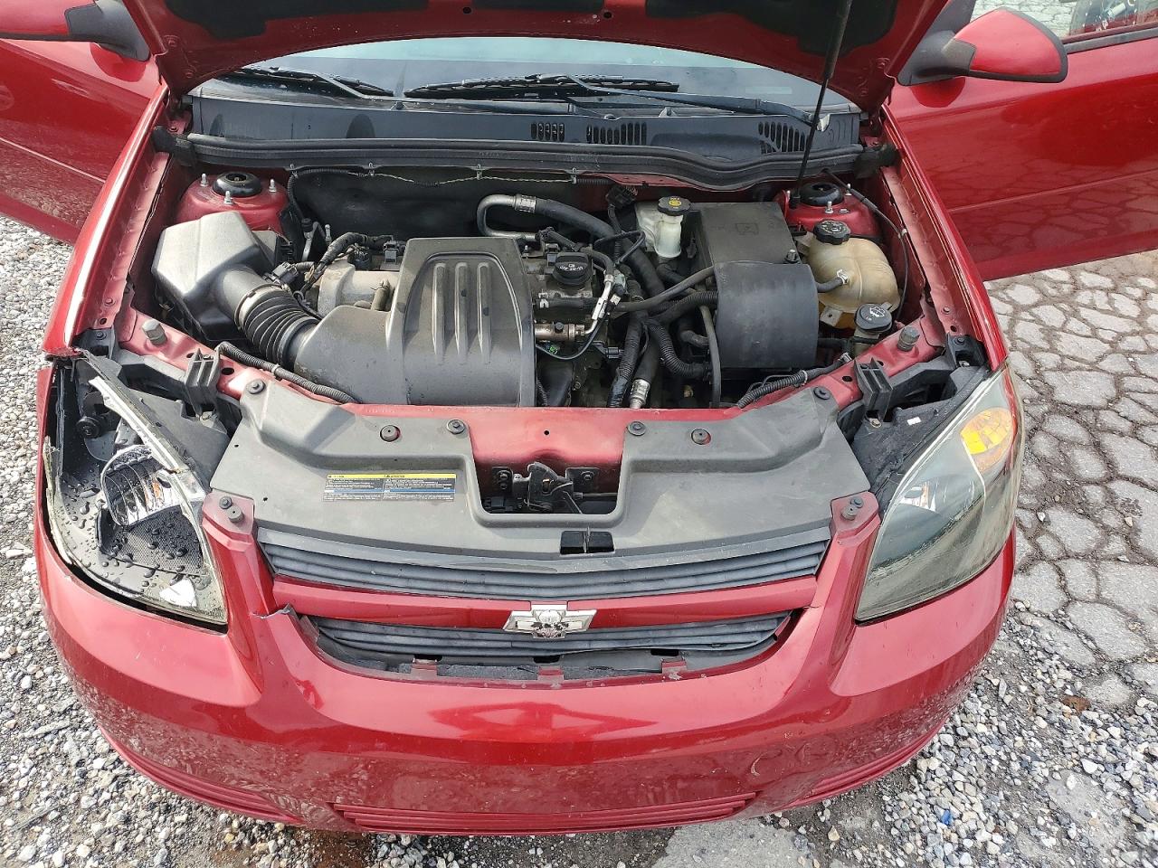 2010 Chevrolet Cobalt 1lt Red vin: 1G1AD1F55A7206367