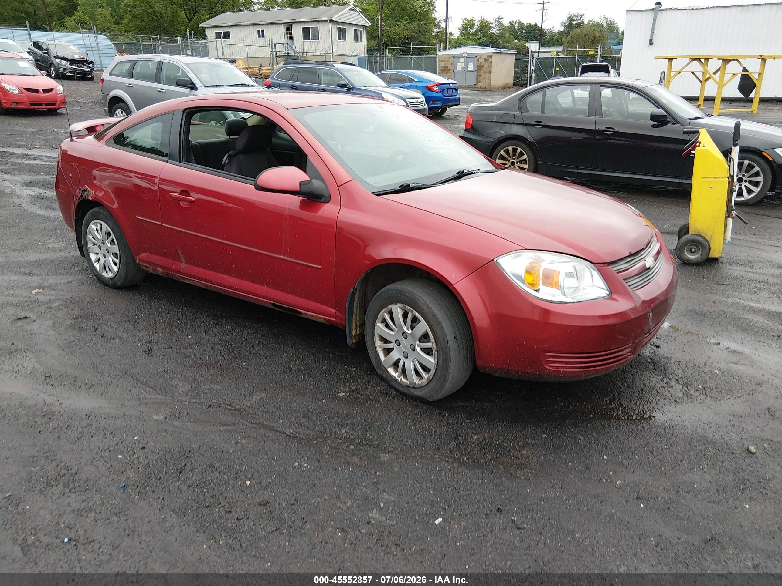 2010 Chevrolet Cobalt Lt Red vin: 1G1AD1F58A7120258