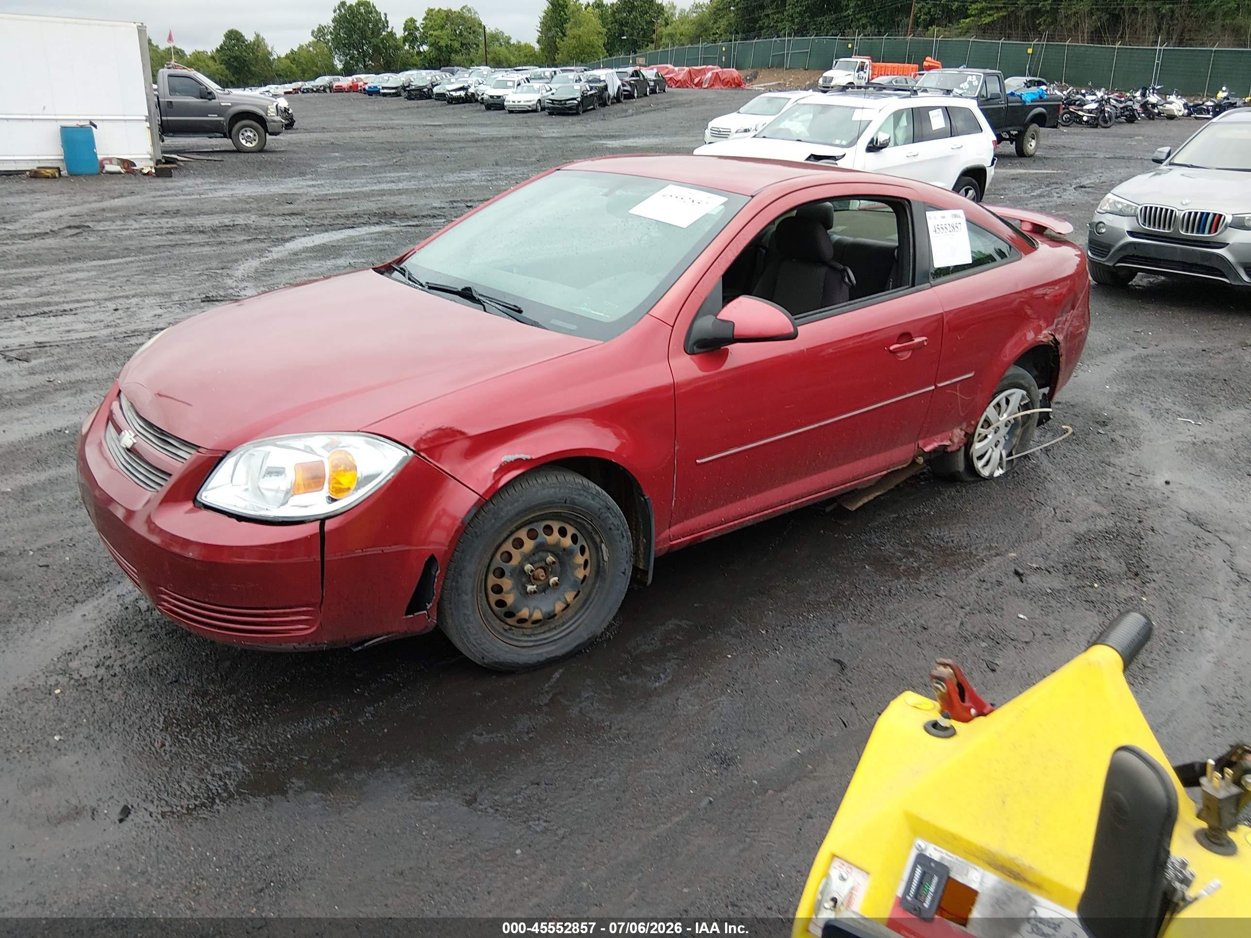 2010 Chevrolet Cobalt Lt Red vin: 1G1AD1F58A7120258