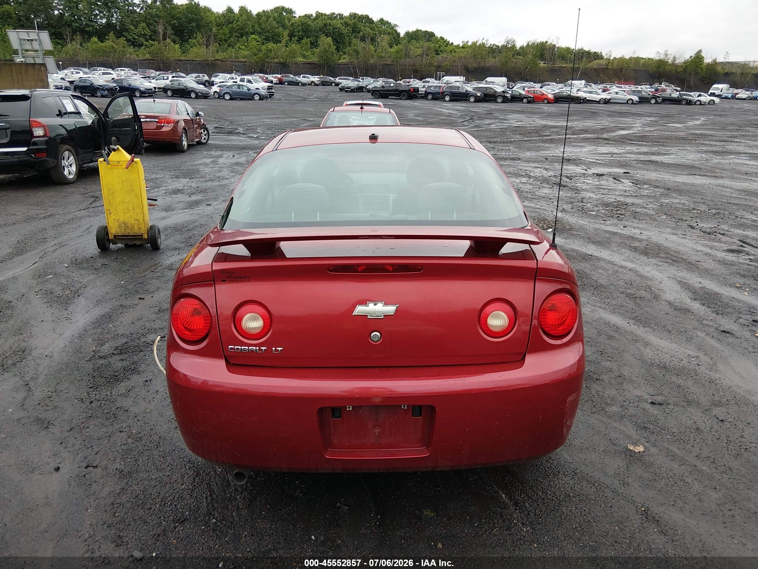 2010 Chevrolet Cobalt Lt Red vin: 1G1AD1F58A7120258