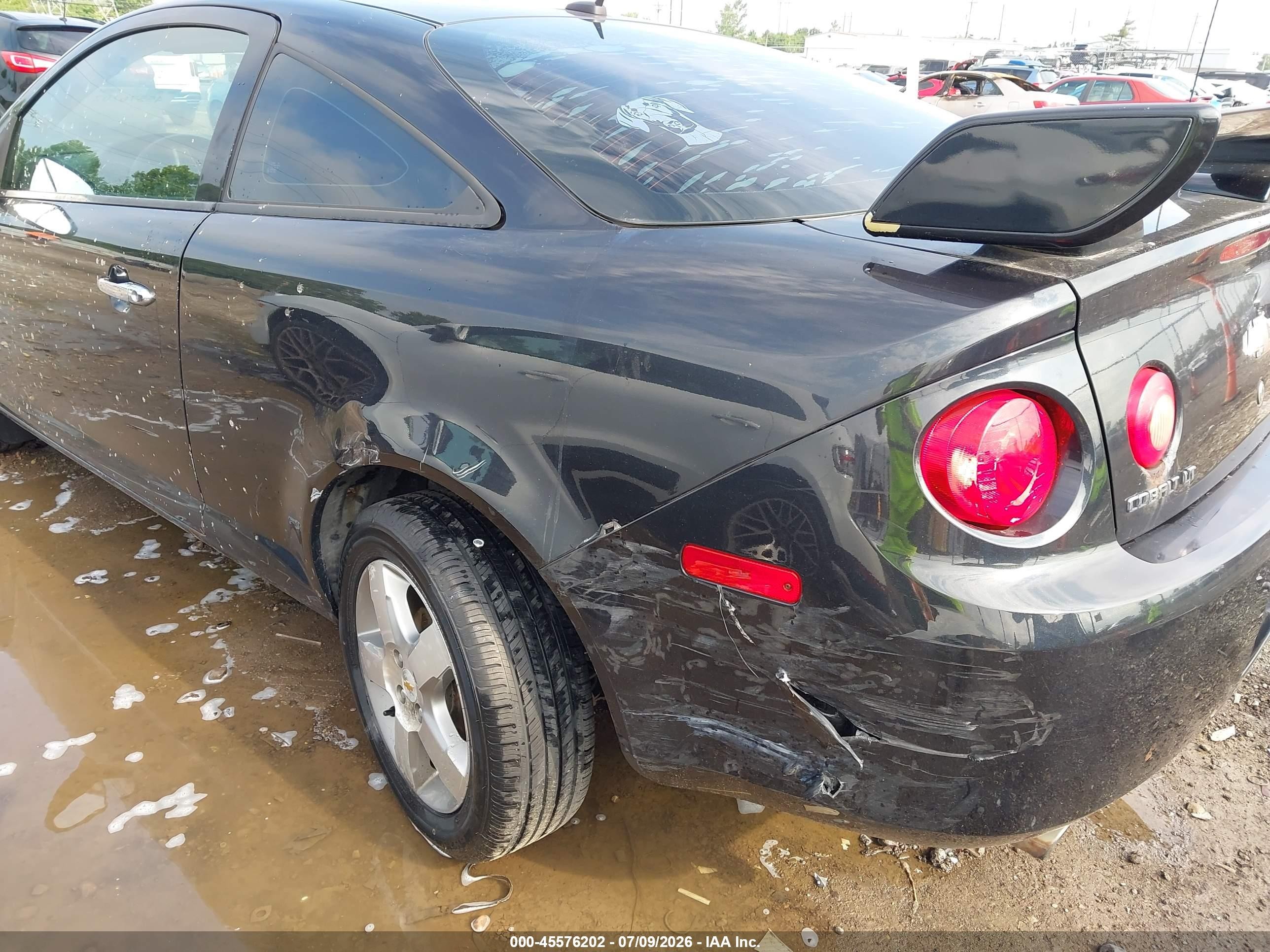 2010 Chevrolet Cobalt Lt Black vin: 1G1AD1F5XA7138647