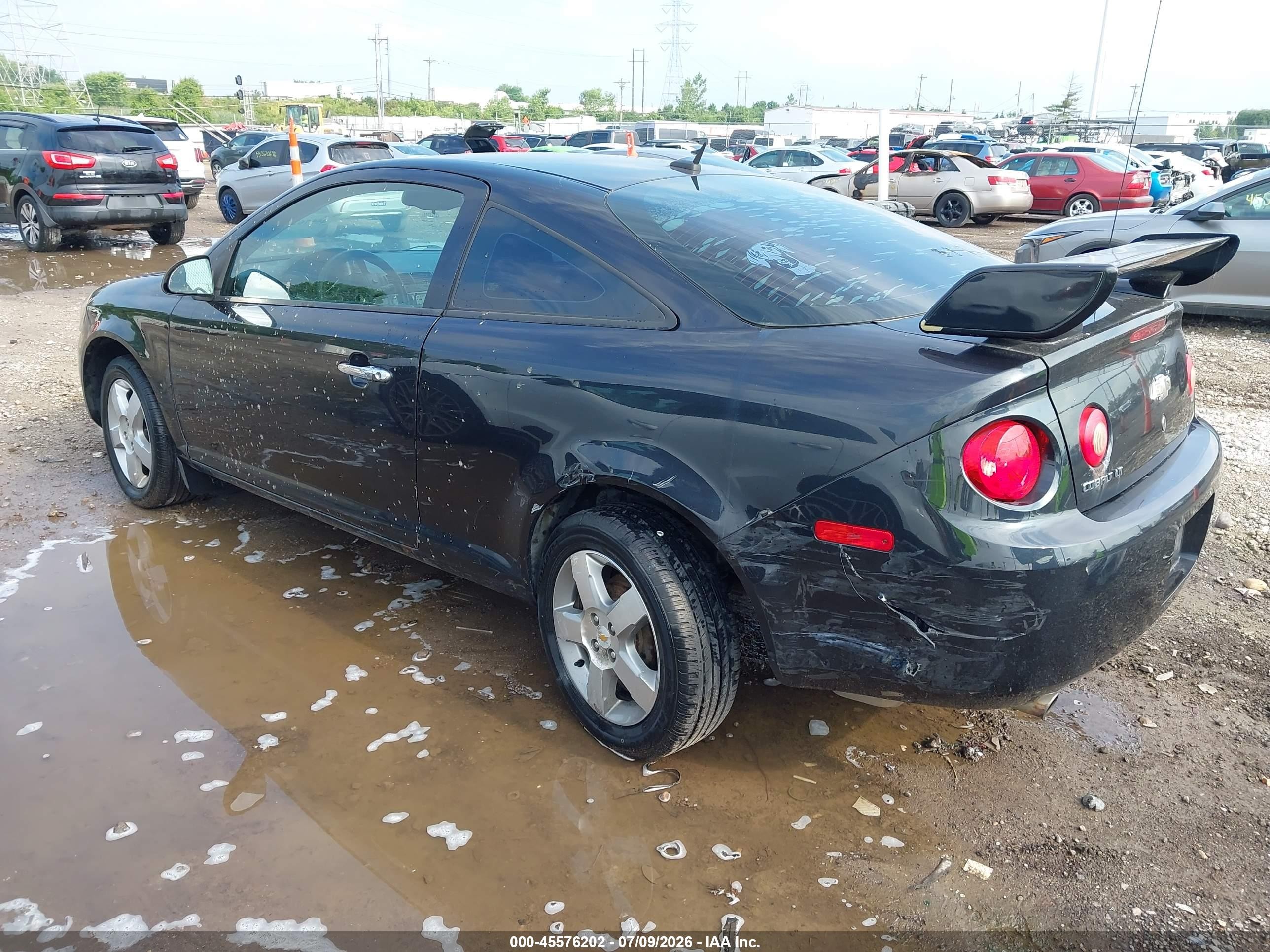 2010 Chevrolet Cobalt Lt Black vin: 1G1AD1F5XA7138647