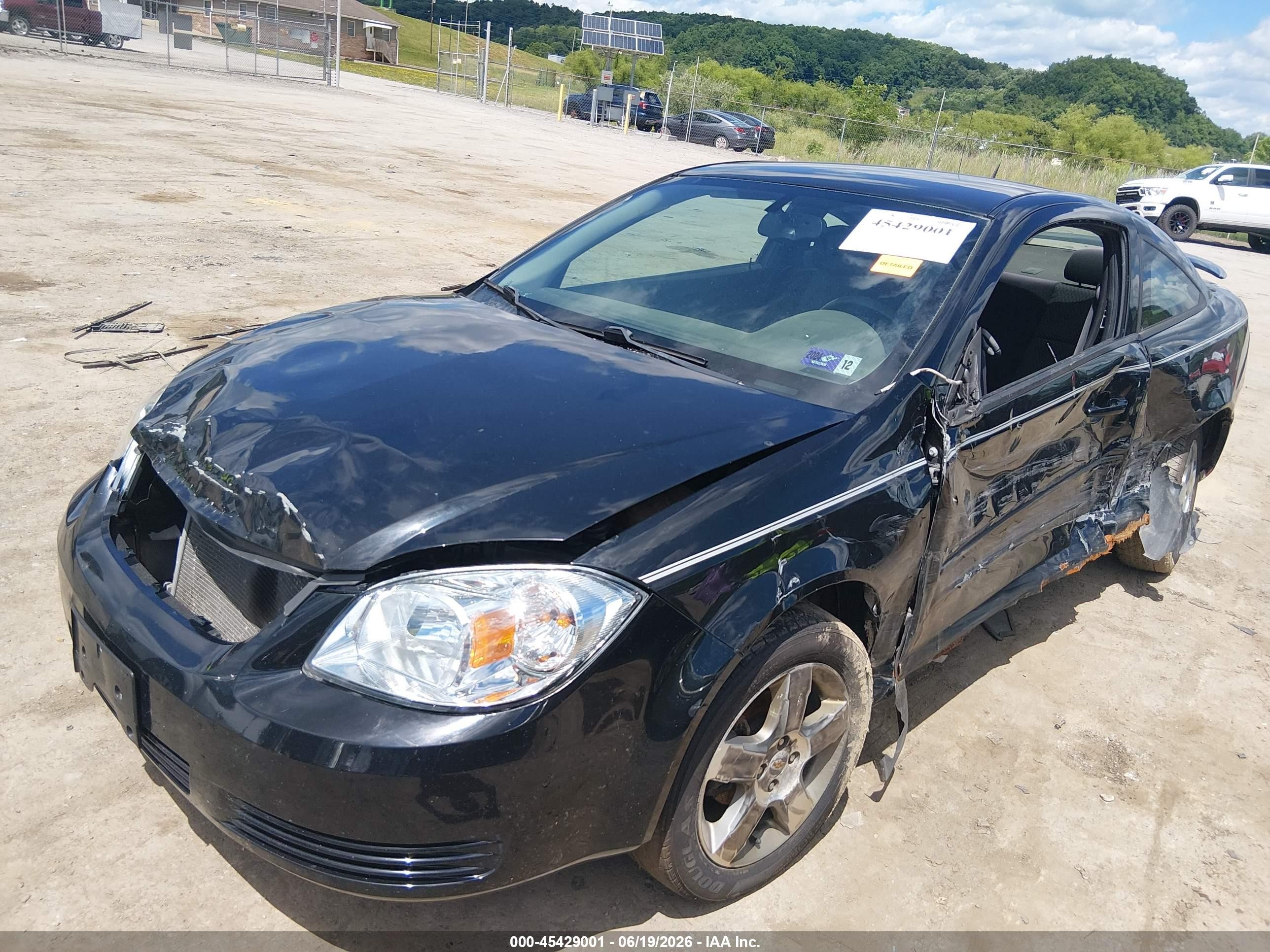 2010 Chevrolet Cobalt Lt Black vin: 1G1AD1F5XA7144223