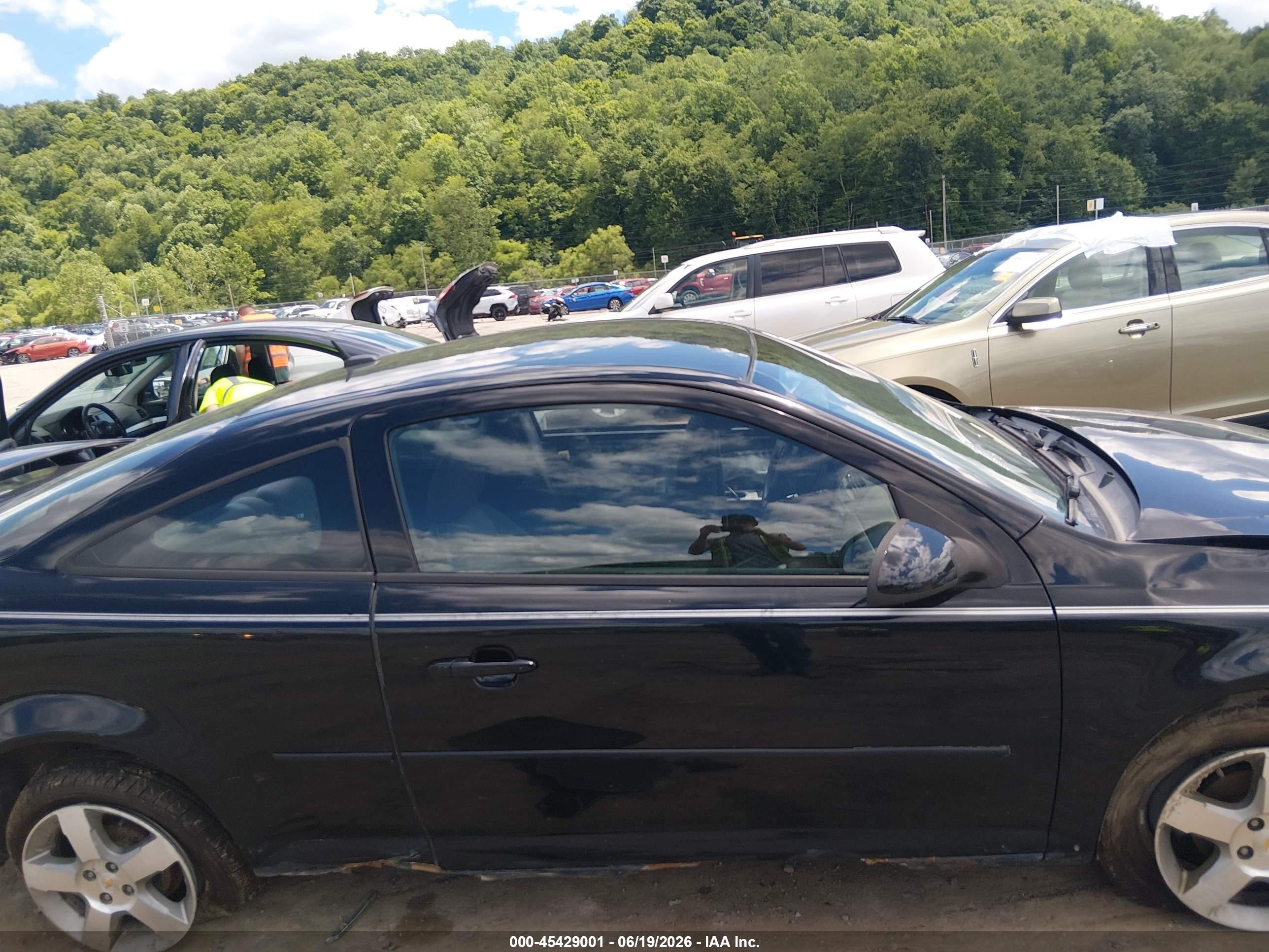2010 Chevrolet Cobalt Lt Black vin: 1G1AD1F5XA7144223