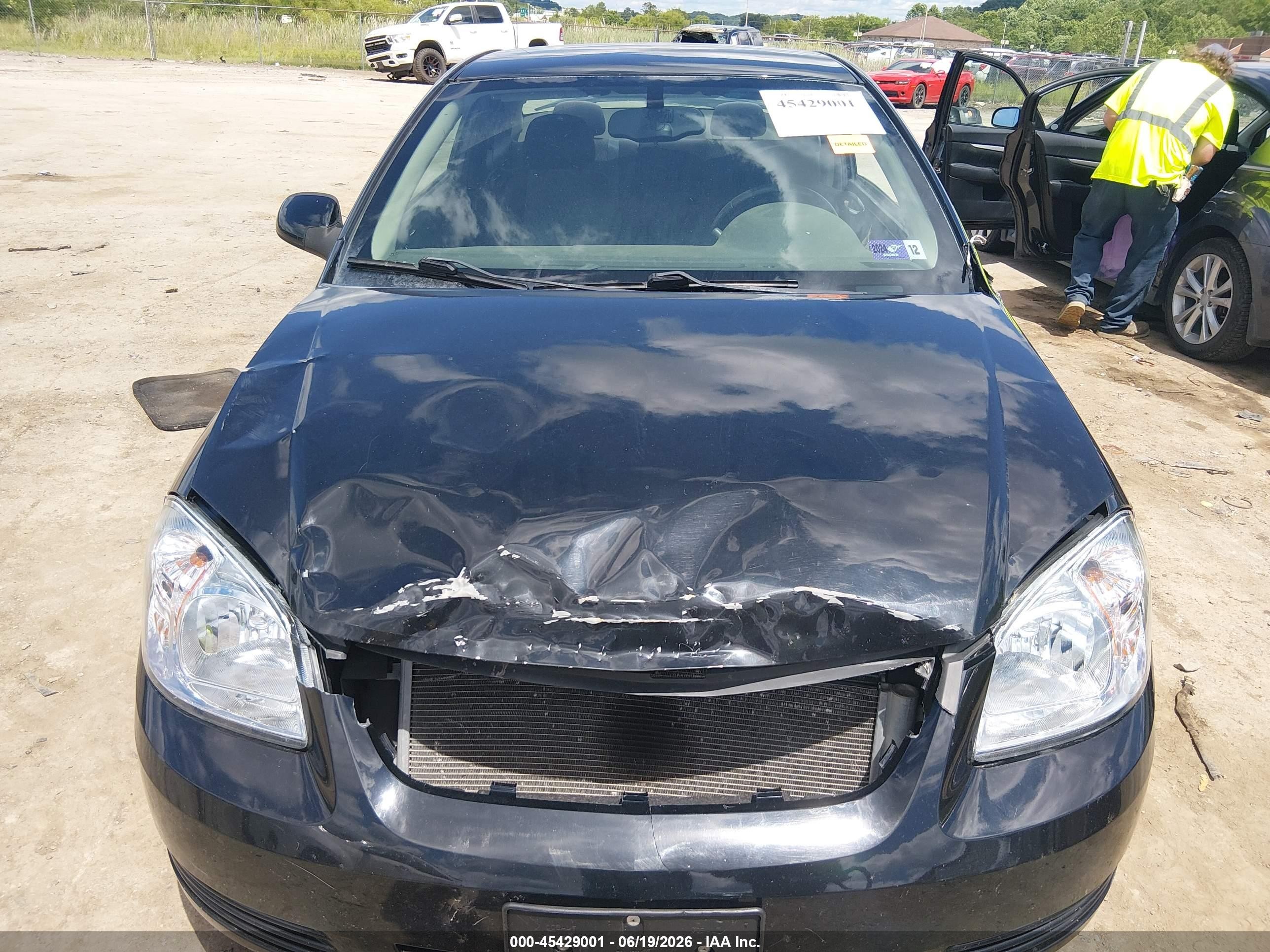 2010 Chevrolet Cobalt Lt Black vin: 1G1AD1F5XA7144223