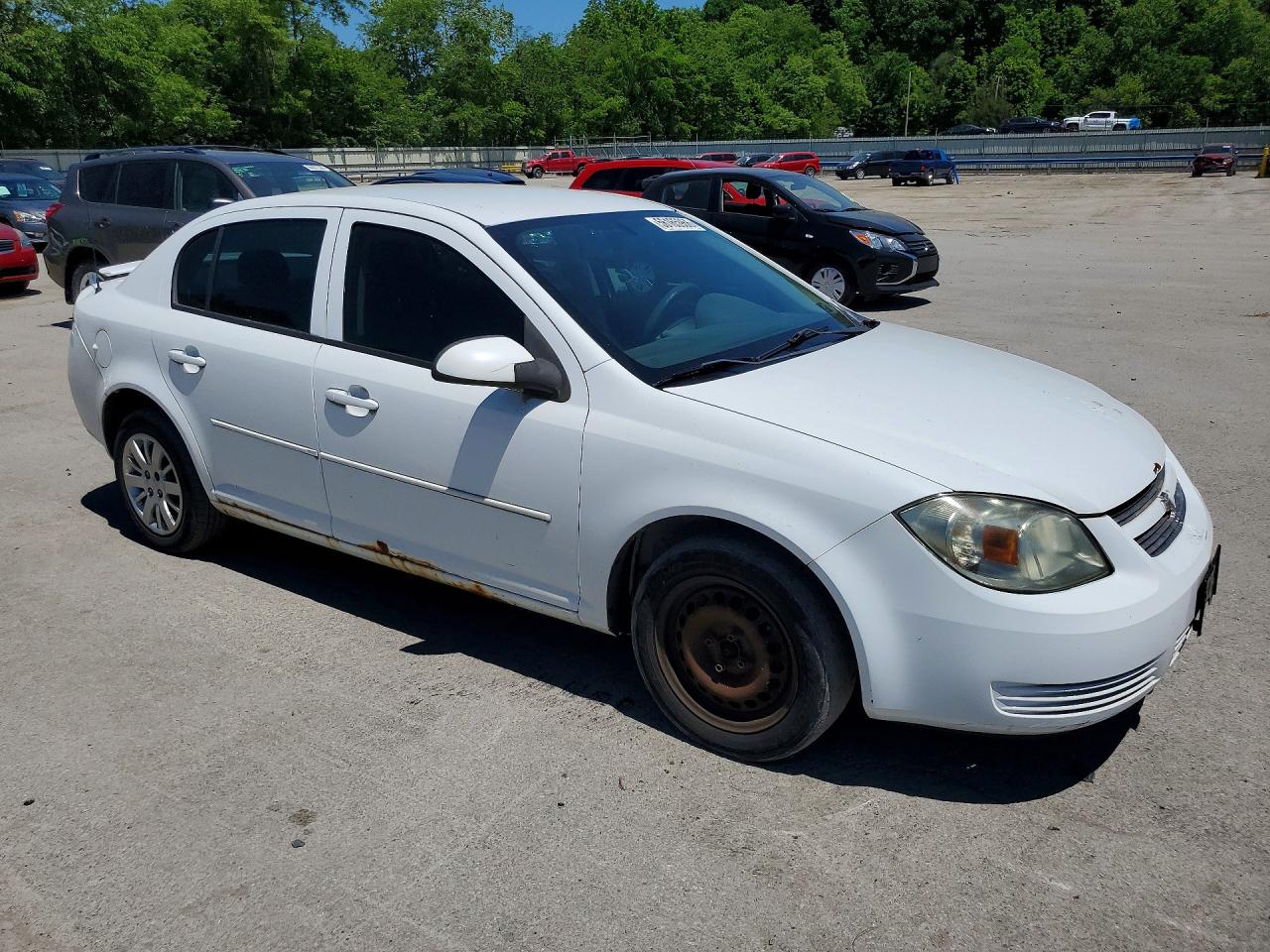 2010 Chevrolet Cobalt 1lt Белый vin: 1G1AD5F50A7144173