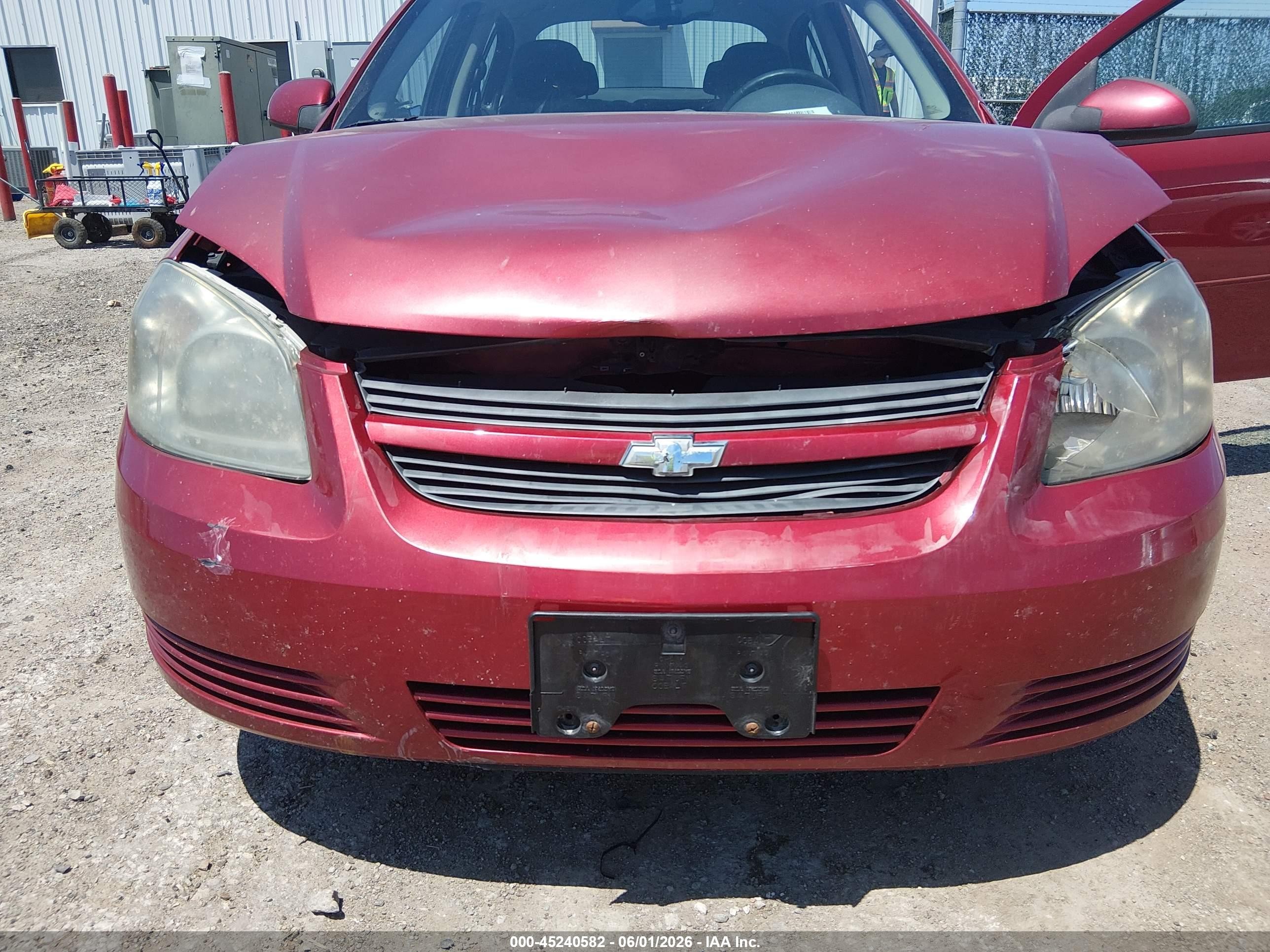 2010 Chevrolet Cobalt Lt Red vin: 1G1AD5F50A7146196