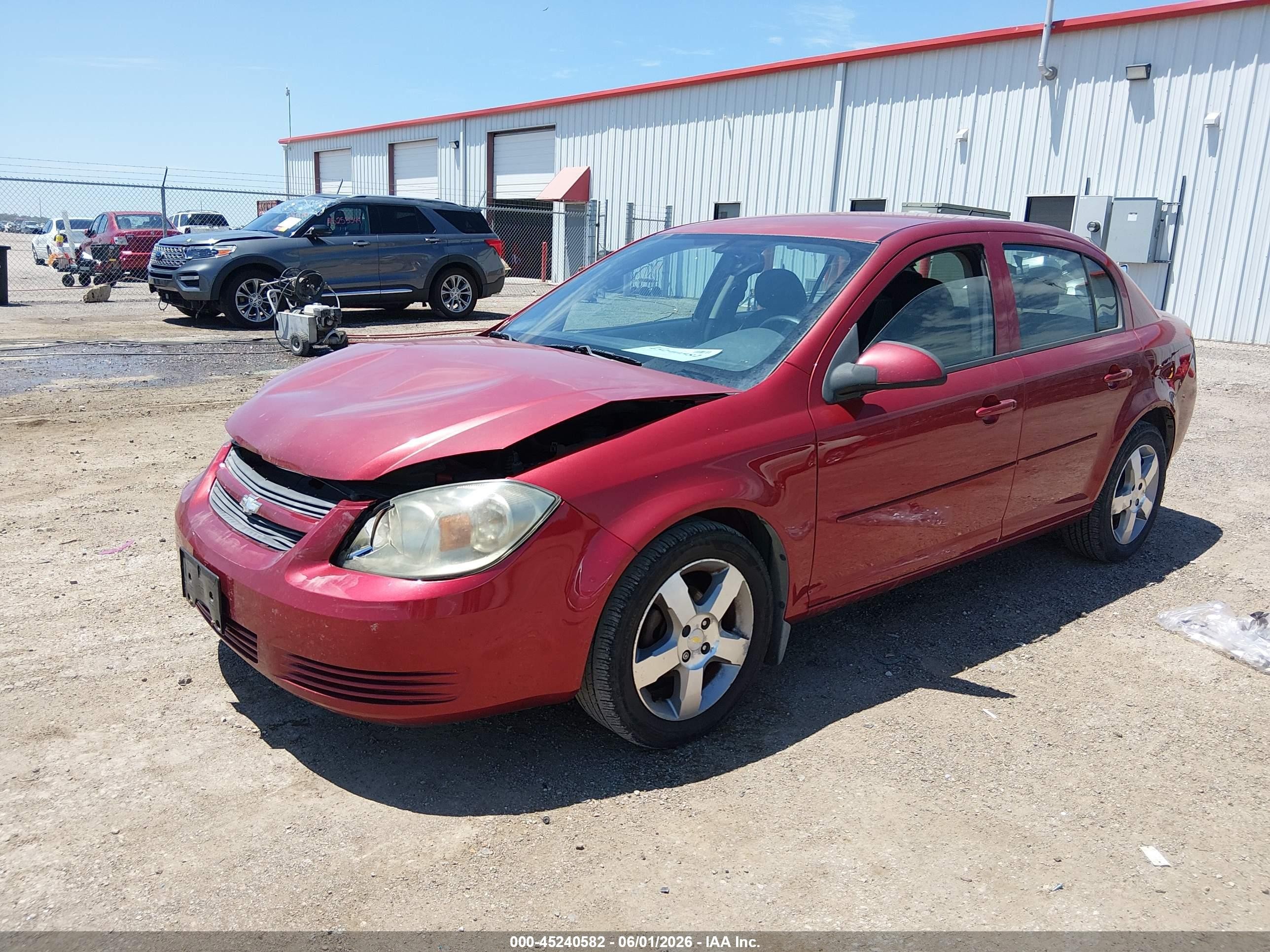 2010 Chevrolet Cobalt Lt Red vin: 1G1AD5F50A7146196